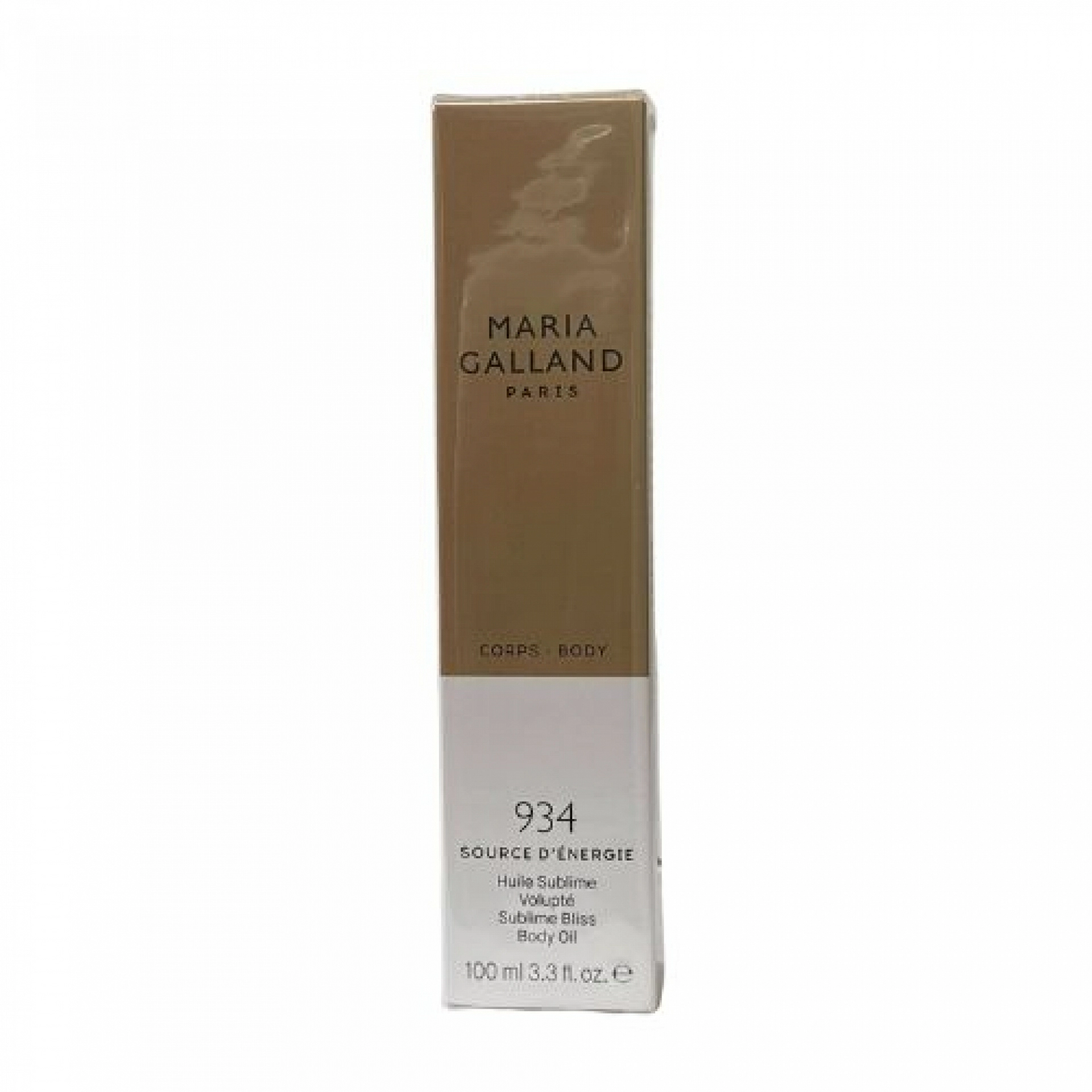 934 Huile Sublime Volupté | Aceite corporal nutritivo 100 ml - Source D'Énergie - Maria Galland ®
