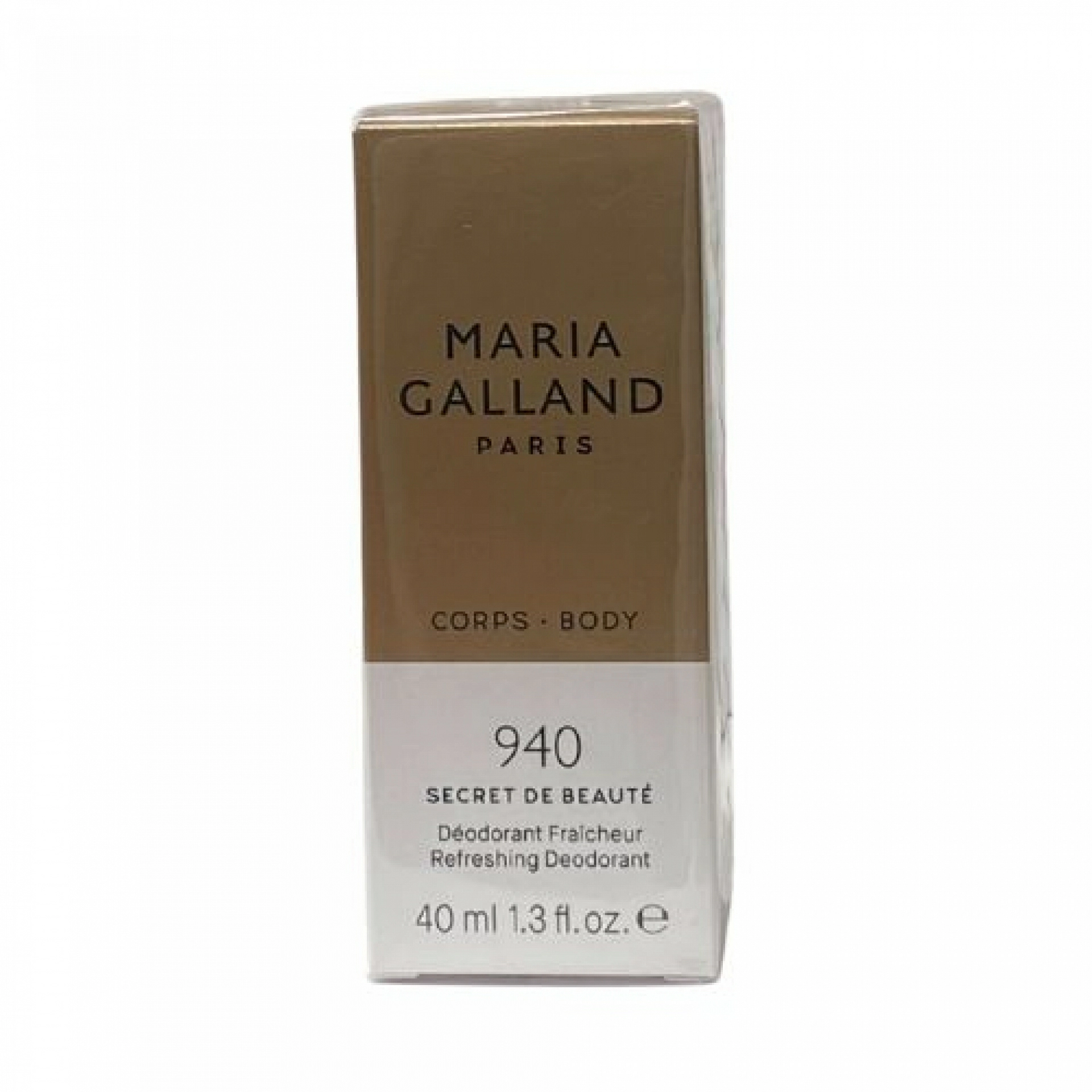 940 Déodorant Fraîcheur | Desodorante refrescante 40ml - Secret de Beauté - Maria Galland ®