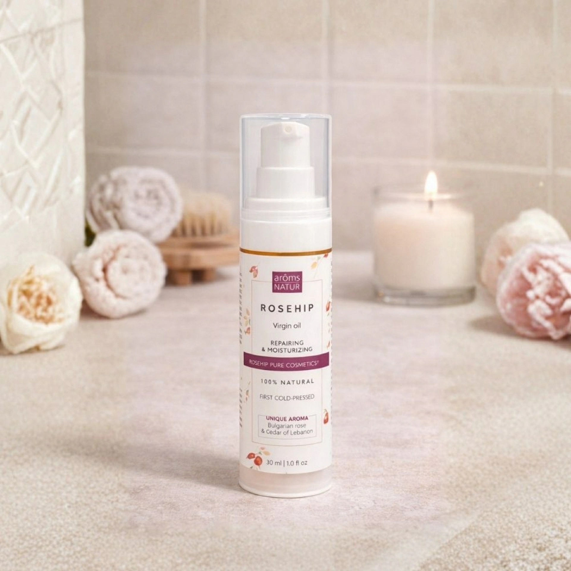 Aceite Rosa Mosqueta con Aroma | Aceite Regenerador Aroma Único - Arôms Natur ®