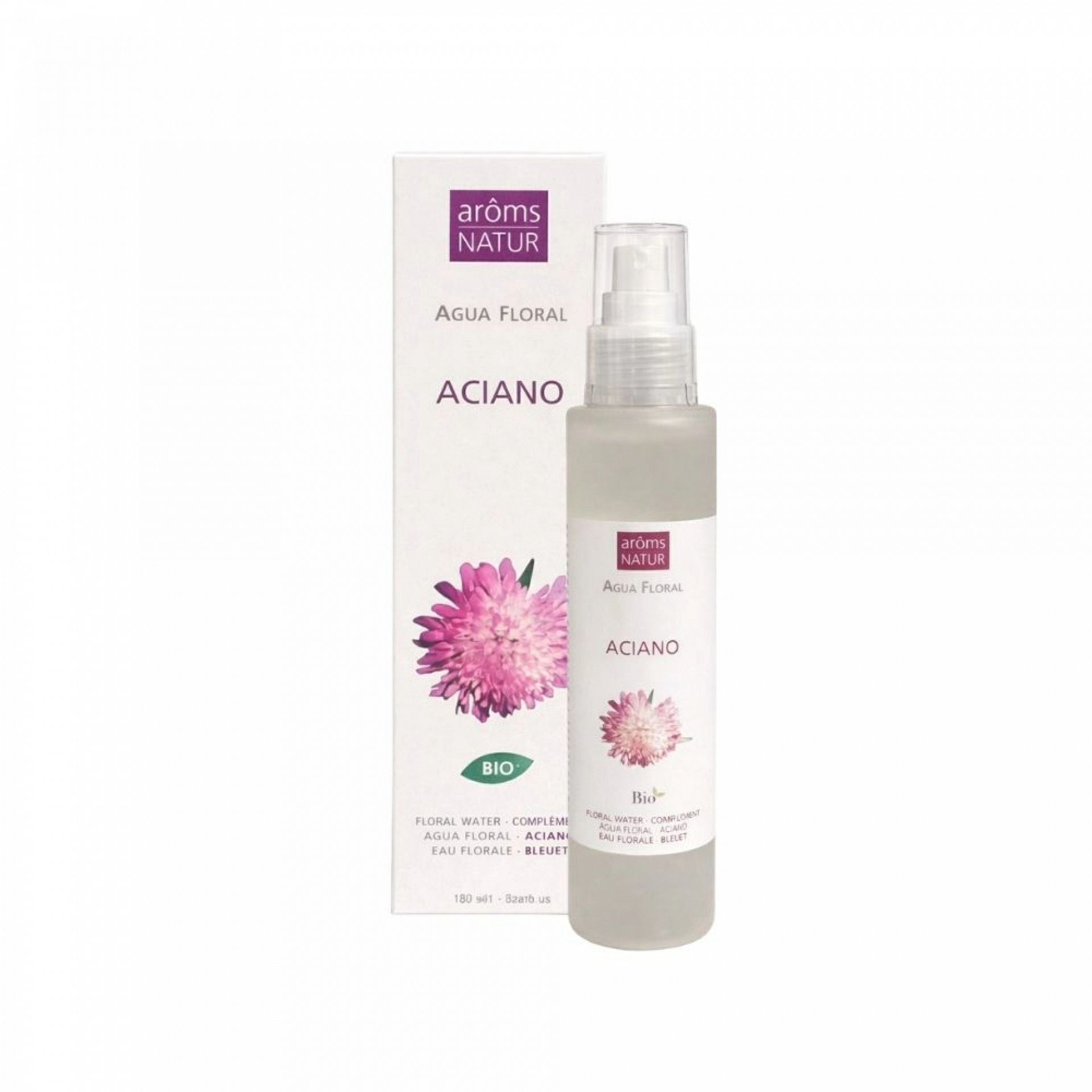 Aciano | Agua floral antiséptica 100ml - Hidrolatos - Arôms Natur ®