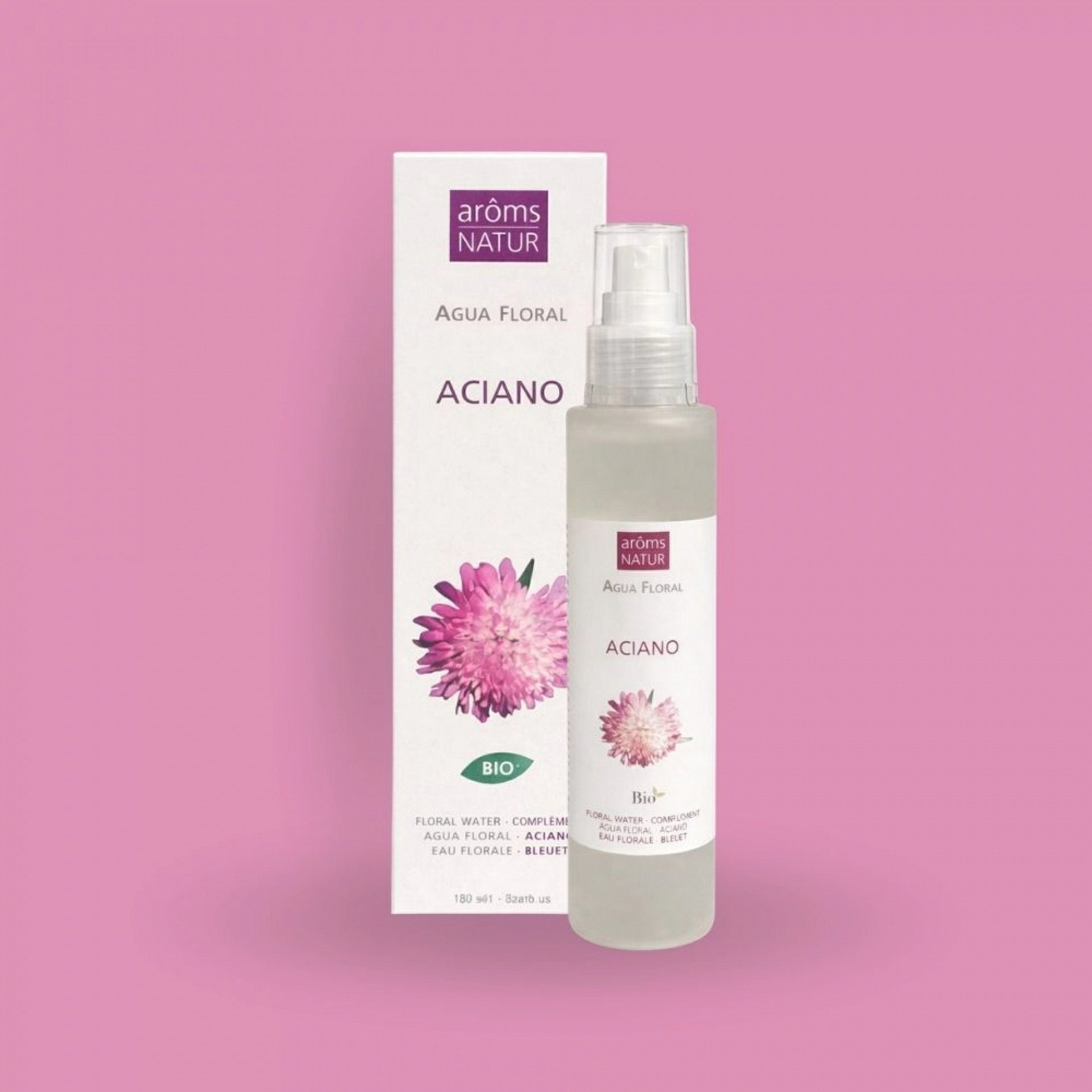 Aciano | Agua floral antiséptica 100ml - Hidrolatos - Arôms Natur ®