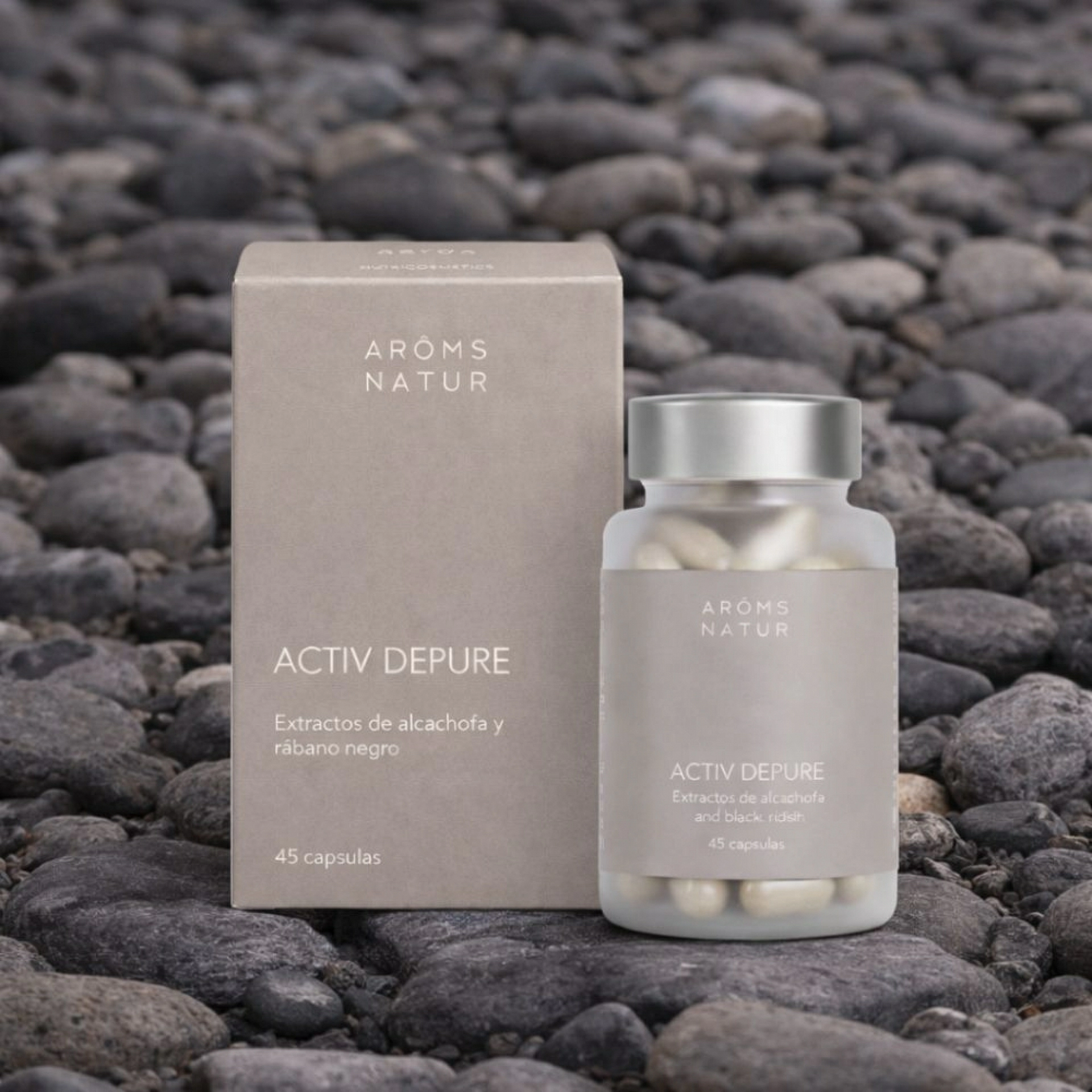 Activ Depure 45 Cápsulas | Complemento Depurador - Nutricosméticos - Arôms Natur ®