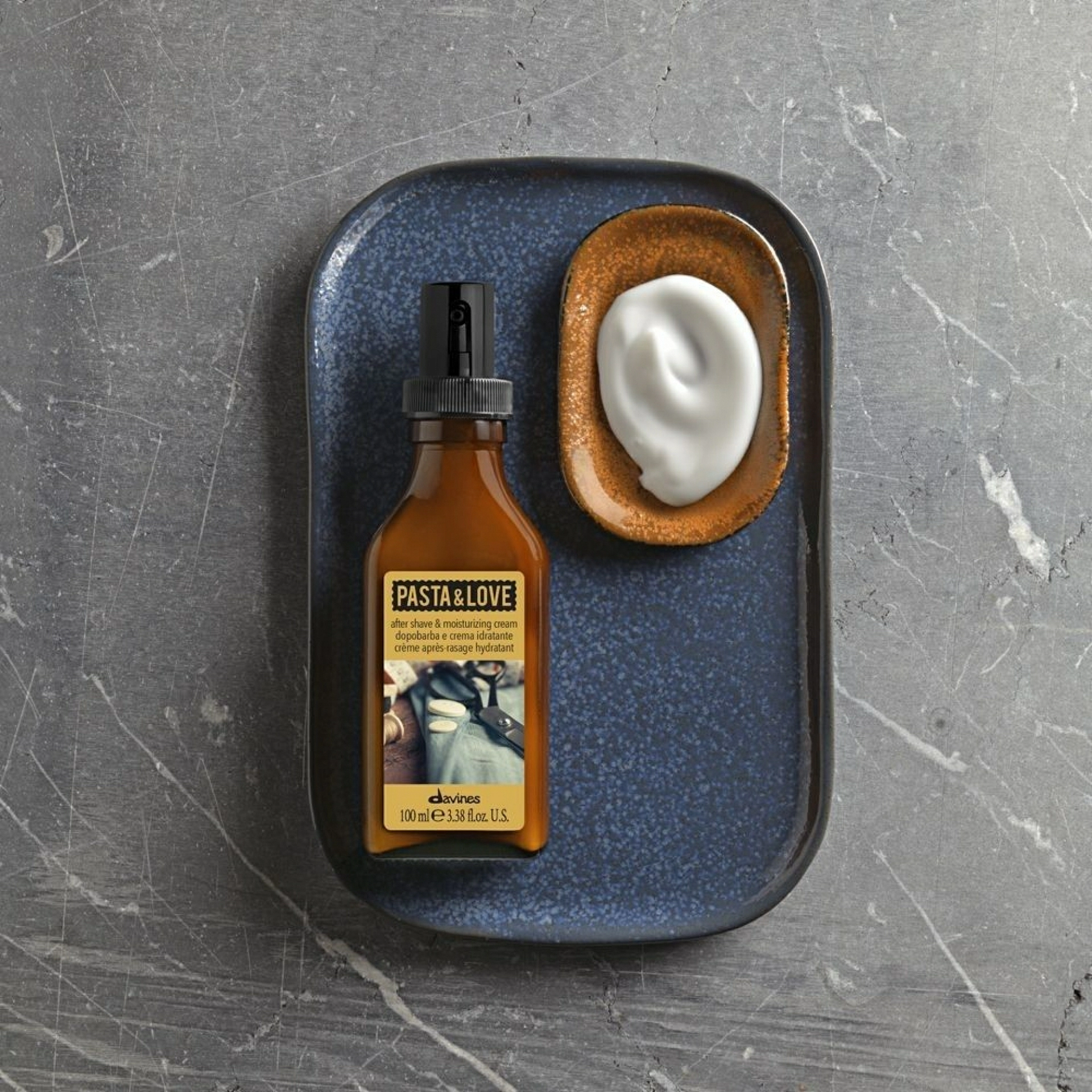 AFTERSHAVE & MOISTURIZING CREAM | Crema hidratante y after shave 100ml - Pasta&Love - Davines ®