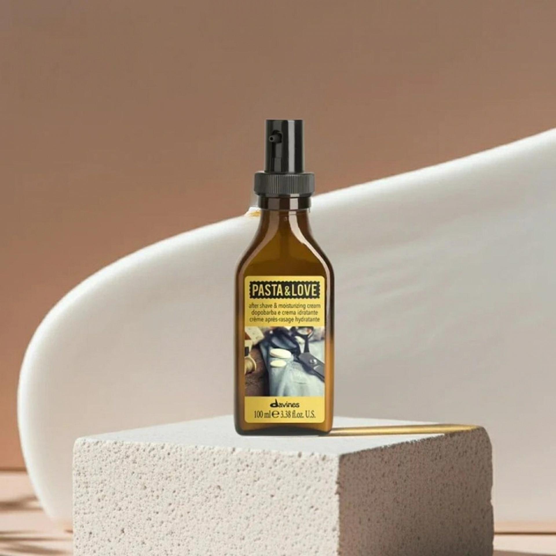 AFTERSHAVE & MOISTURIZING CREAM | Crema hidratante y after shave 100ml - Pasta&Love - Davines ®