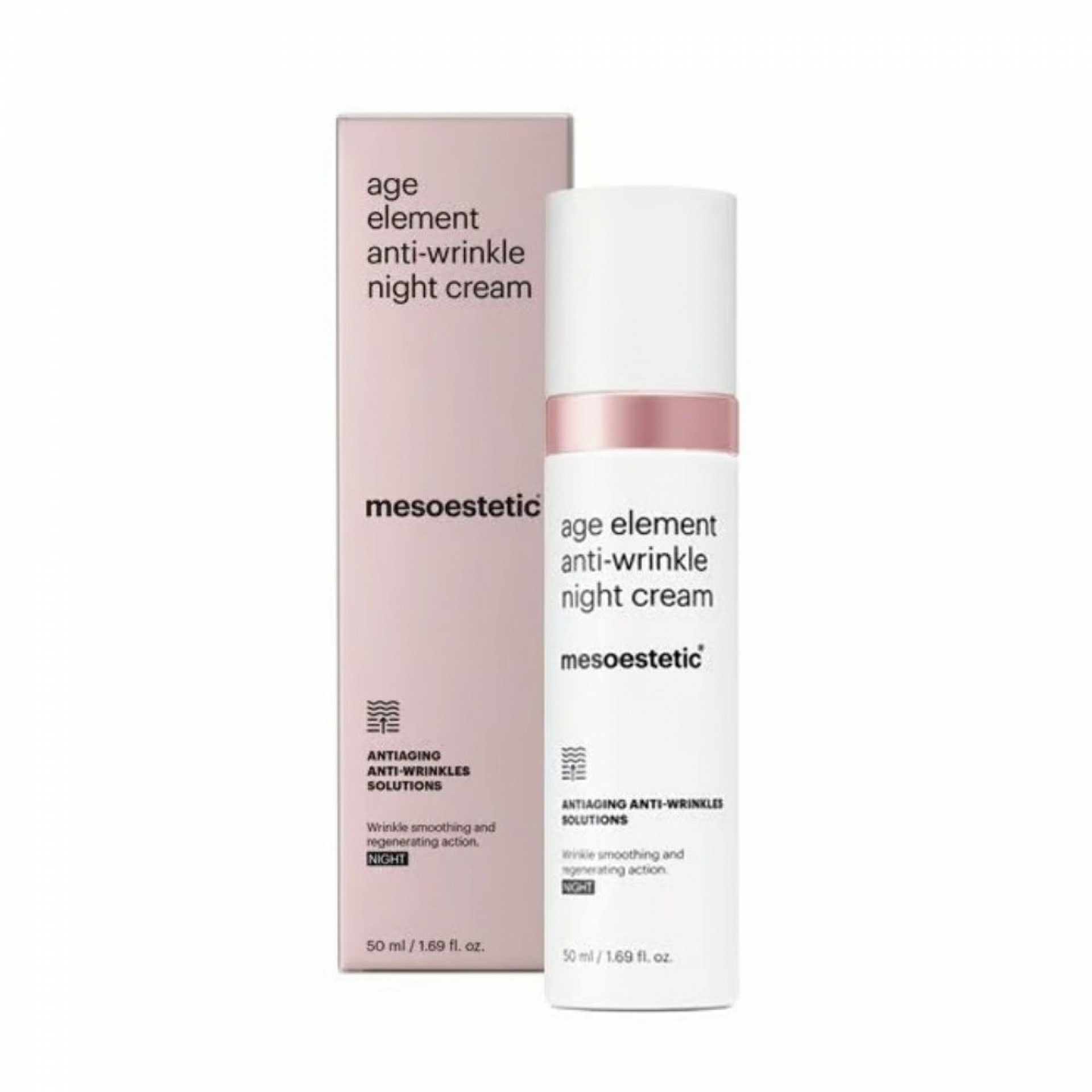 age element anti-wrinkle night cream | crema de noche 50ml - antiaging antiwrinkles solutions - mesoestetic ®