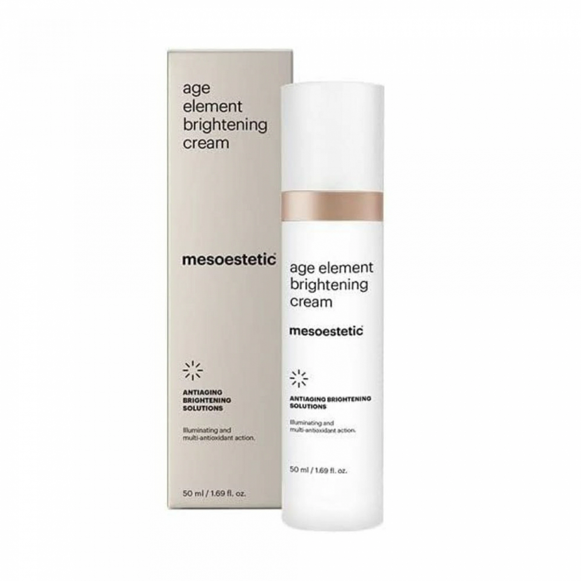 age element brightening cream | crema 50ml - antiaging brightening solutions - mesoestetic ®