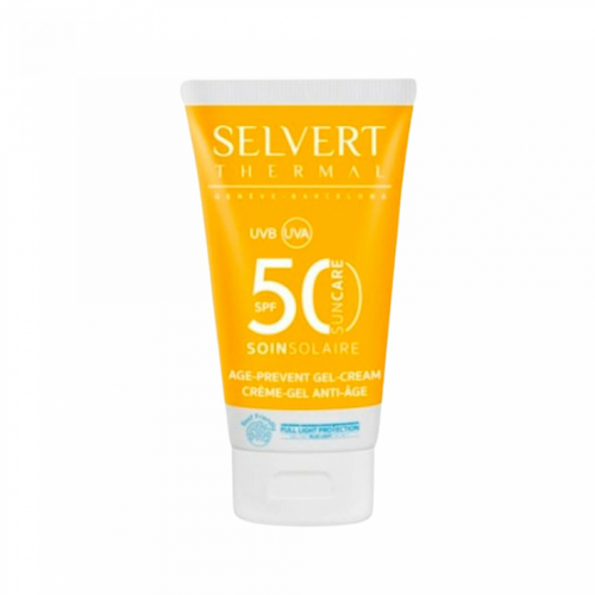 Age Prevent Gel-Cream SPF50 | Protector Solar Facial 50ml - Sun Care - Selvert Thermal ®
