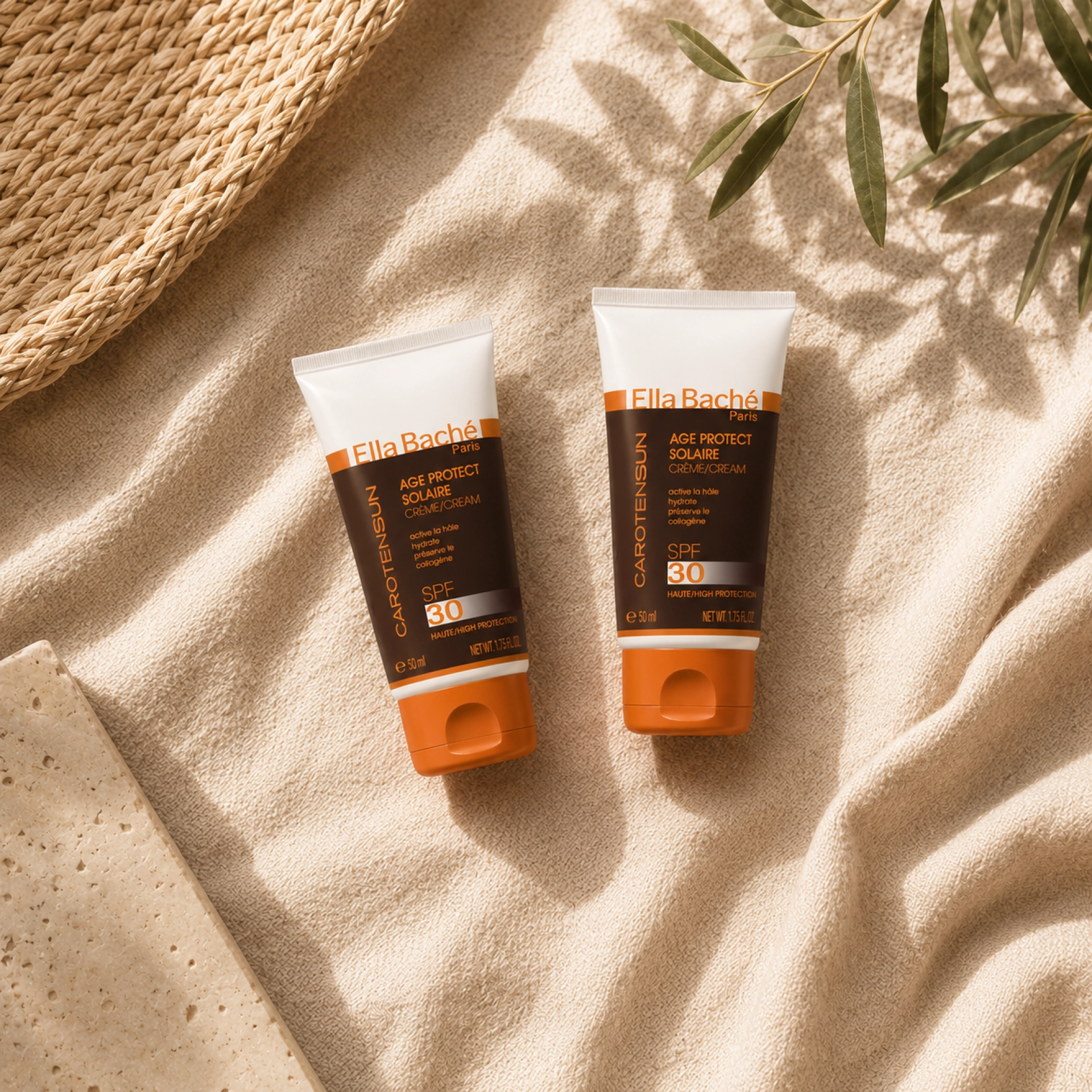Age Protect Solaire SPF 30 | Crema solar - Carotensun - Ella Baché ®
