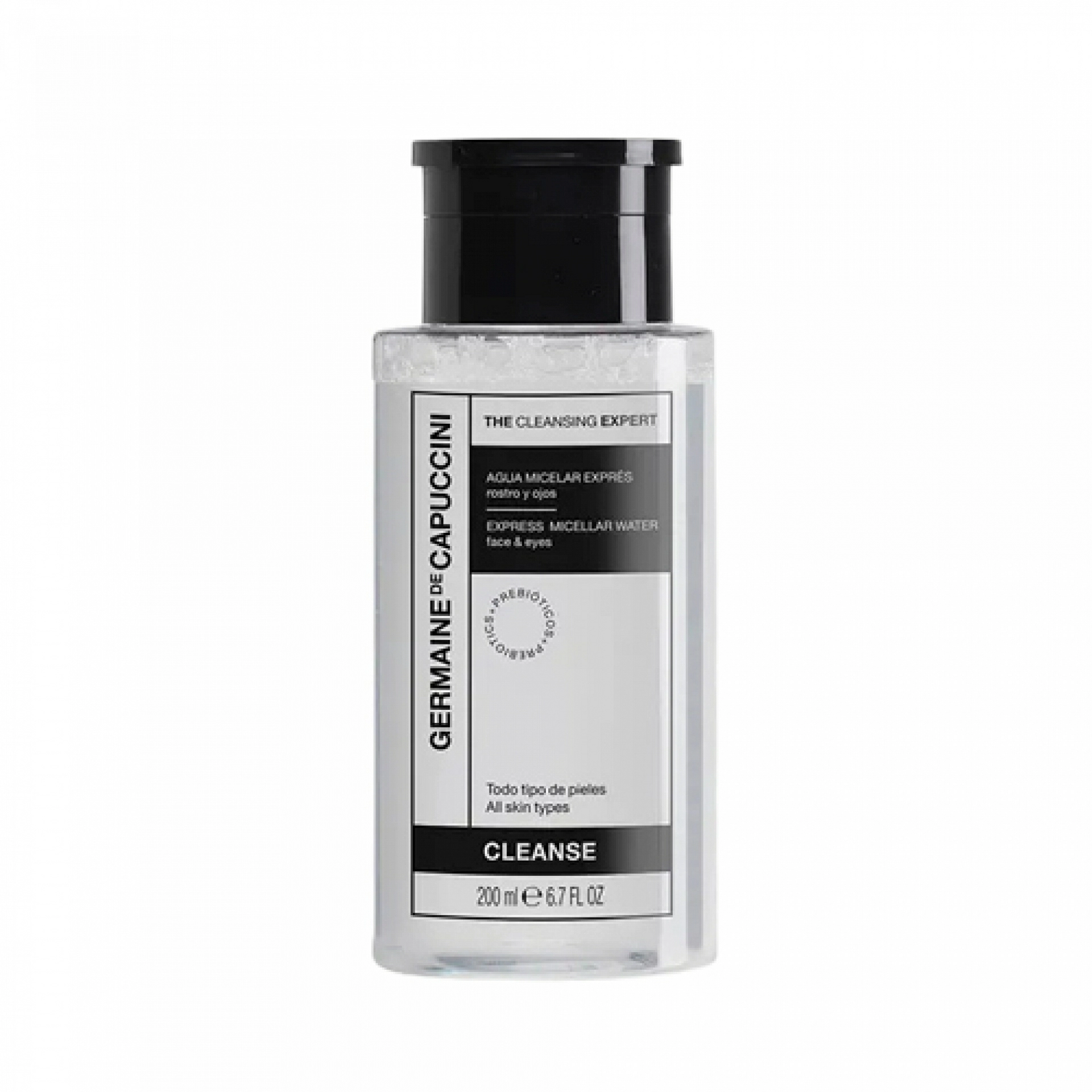Agua Micelar Exprés Rostro/Ojos 200ml - The Cleansing Expert - Germaine de Capuccini ®