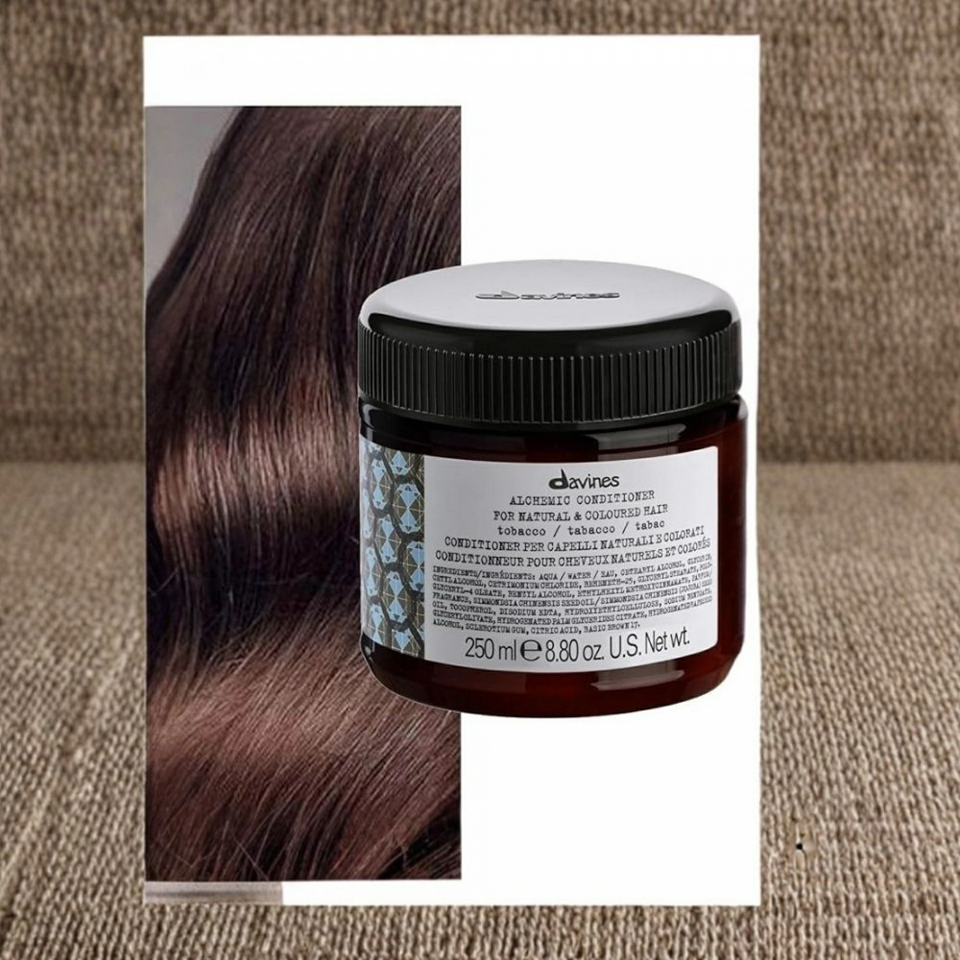 ALCHEMIC ACONDICIONADOR TOBACCO | Acondicionador pelo castaño 250ml - Alchemic - Davines ®