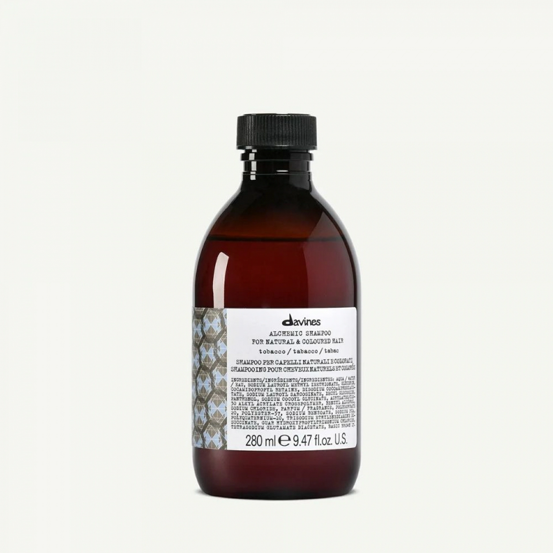 ALCHEMIC CHAMPU TOBACCO | Champú cabello castaño 280ml - Alchemic - Davines ®