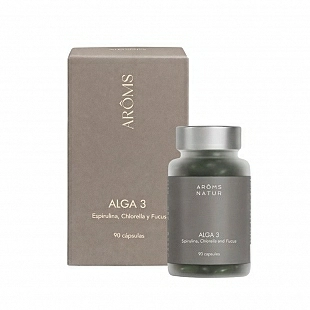 Alga 3 Remineralizante 90 Cápsulas | Revitalizante - Nutricosméticos - Arôms Natur ®