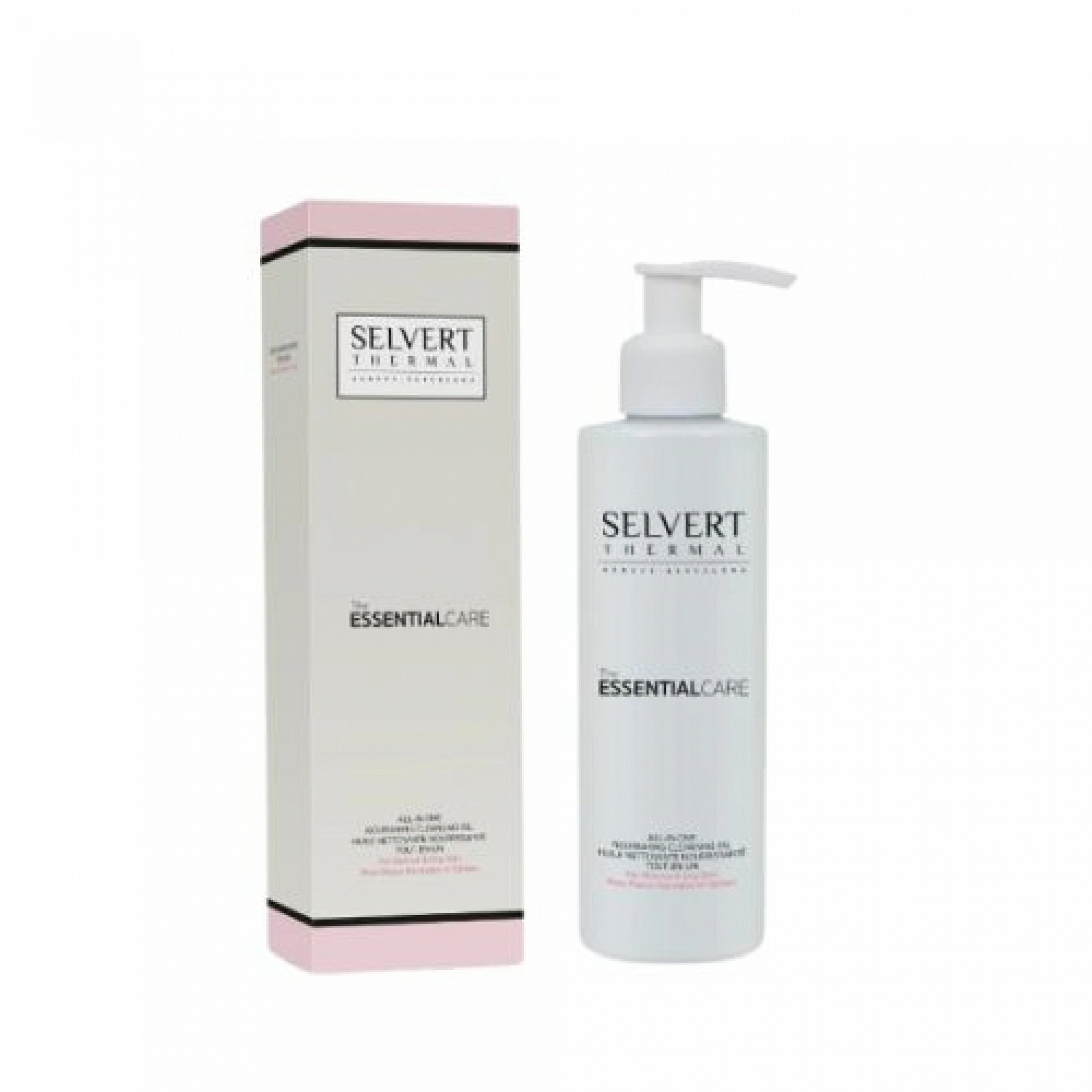 All-in-one Nourishing Cleansing Oil For Normal & Dry Skin | Aceite Limpiador 200ml - The Essential Care - Selvert Thermal ®