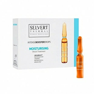 Ampollas Moisturising | Ampollas hidratantes y revitalizantes 10x2ml - Intense Booster Drops - Selvert Thermal ®