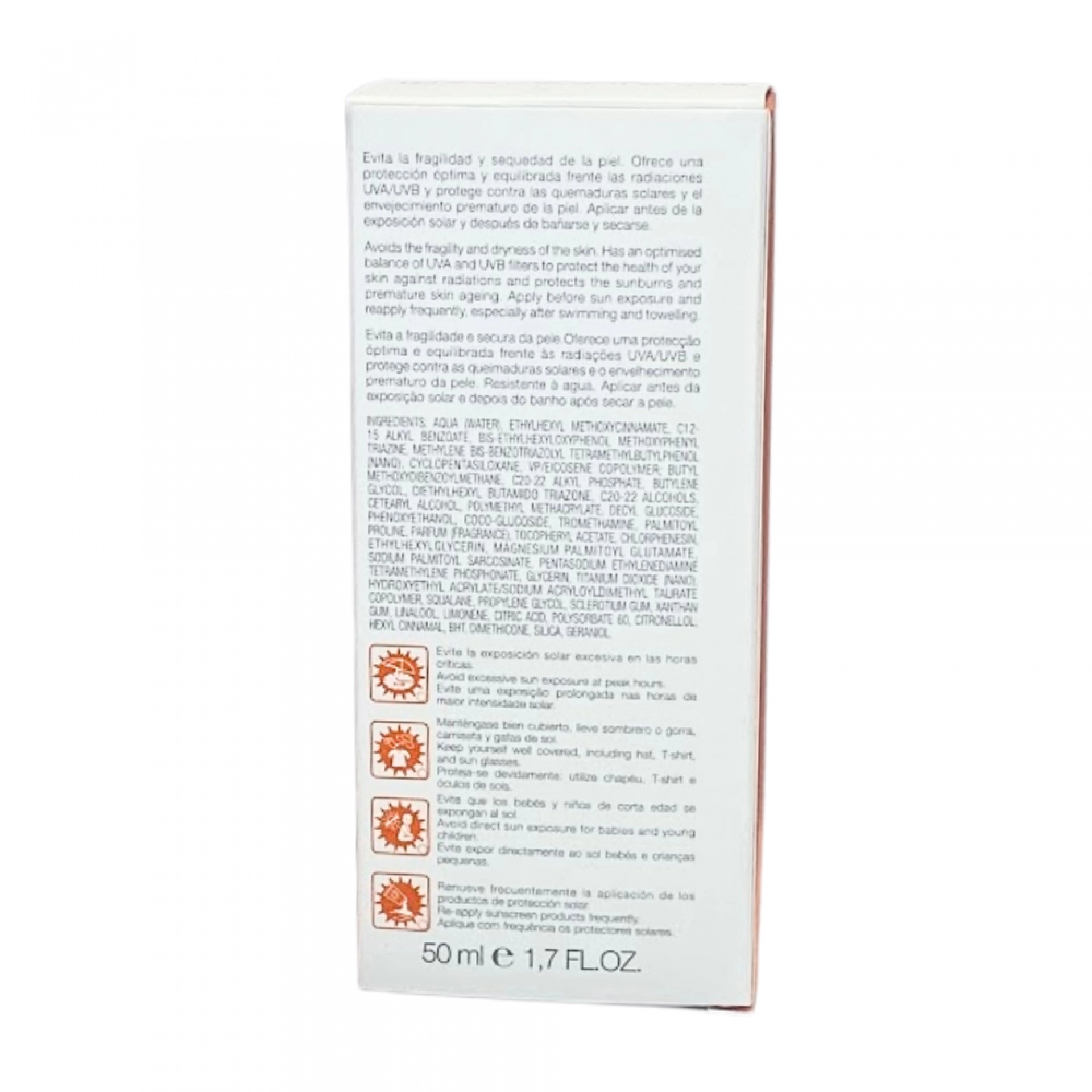 Anti-Age Sun Cream SPF50+ | Protector solar 50ml - Sun Defense - Bruno Vassari ®
