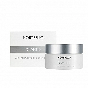 Anti-age Whitening Cream SPF20 | Crema fotoprotectora y blanqueante 50 ml - D-White - Montibello ®