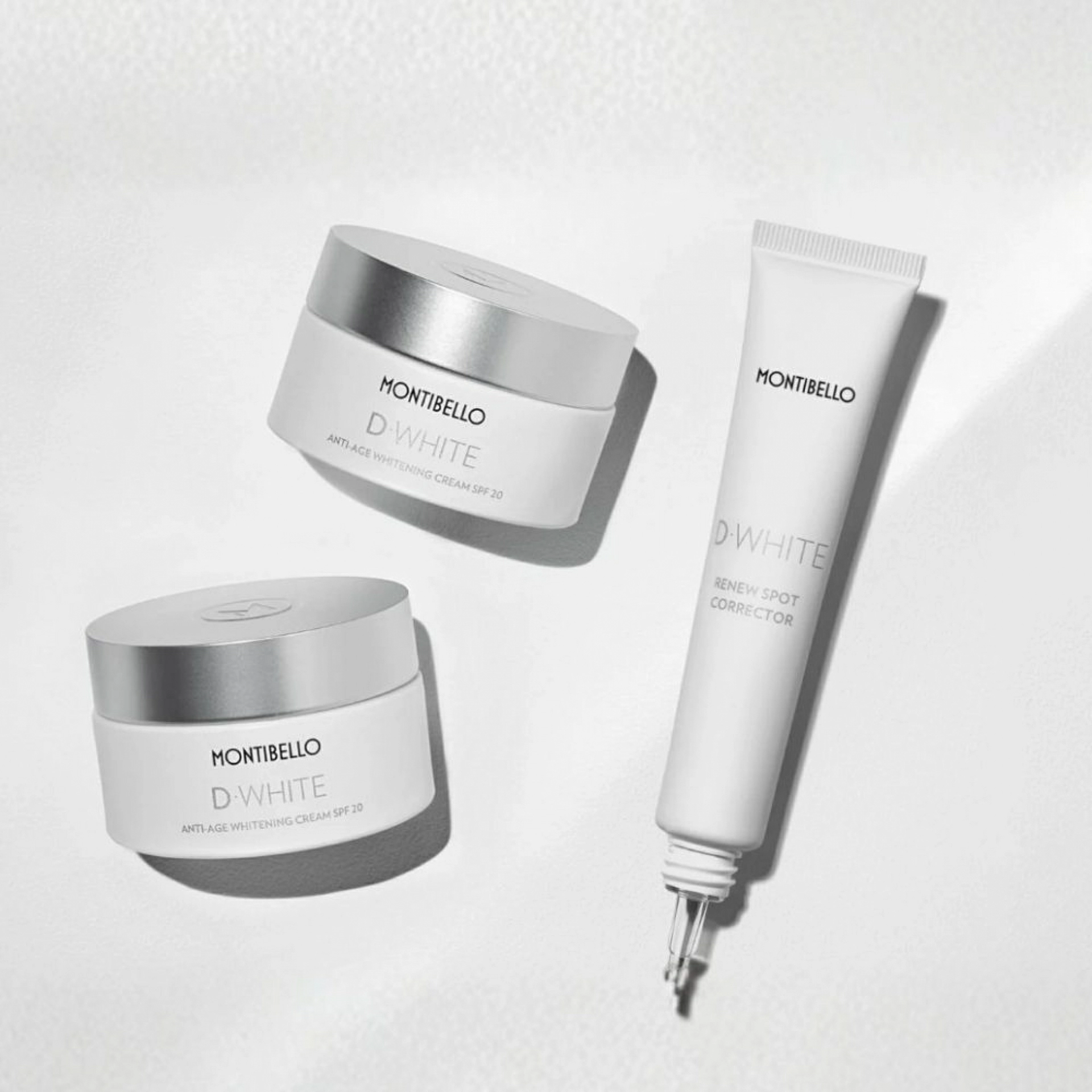 Anti-age Whitening Cream SPF20 | Crema fotoprotectora y blanqueante 50 ml - D-White - Montibello ®