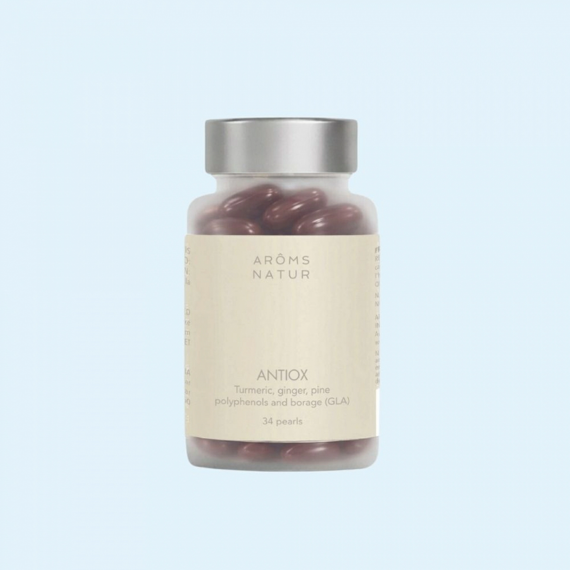 Antiox 34 Perlas | Complemento Antioxidante - Nutricosméticos - Arôms Natur ®