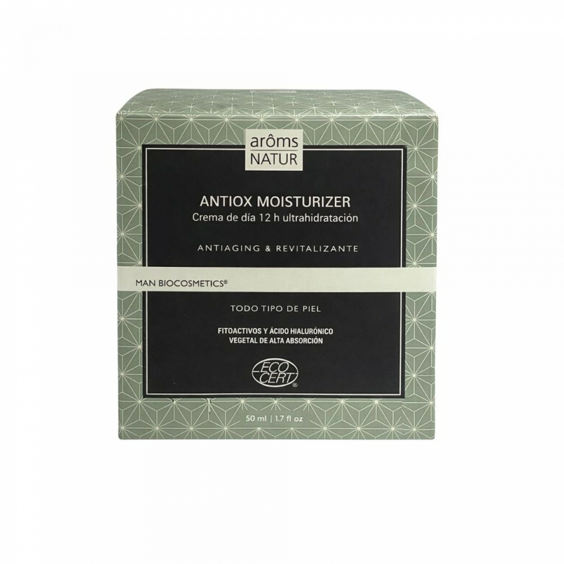 Antiox Moisturizer - Crema Hidratante para Hombre - MEN - Arôms Natur ®