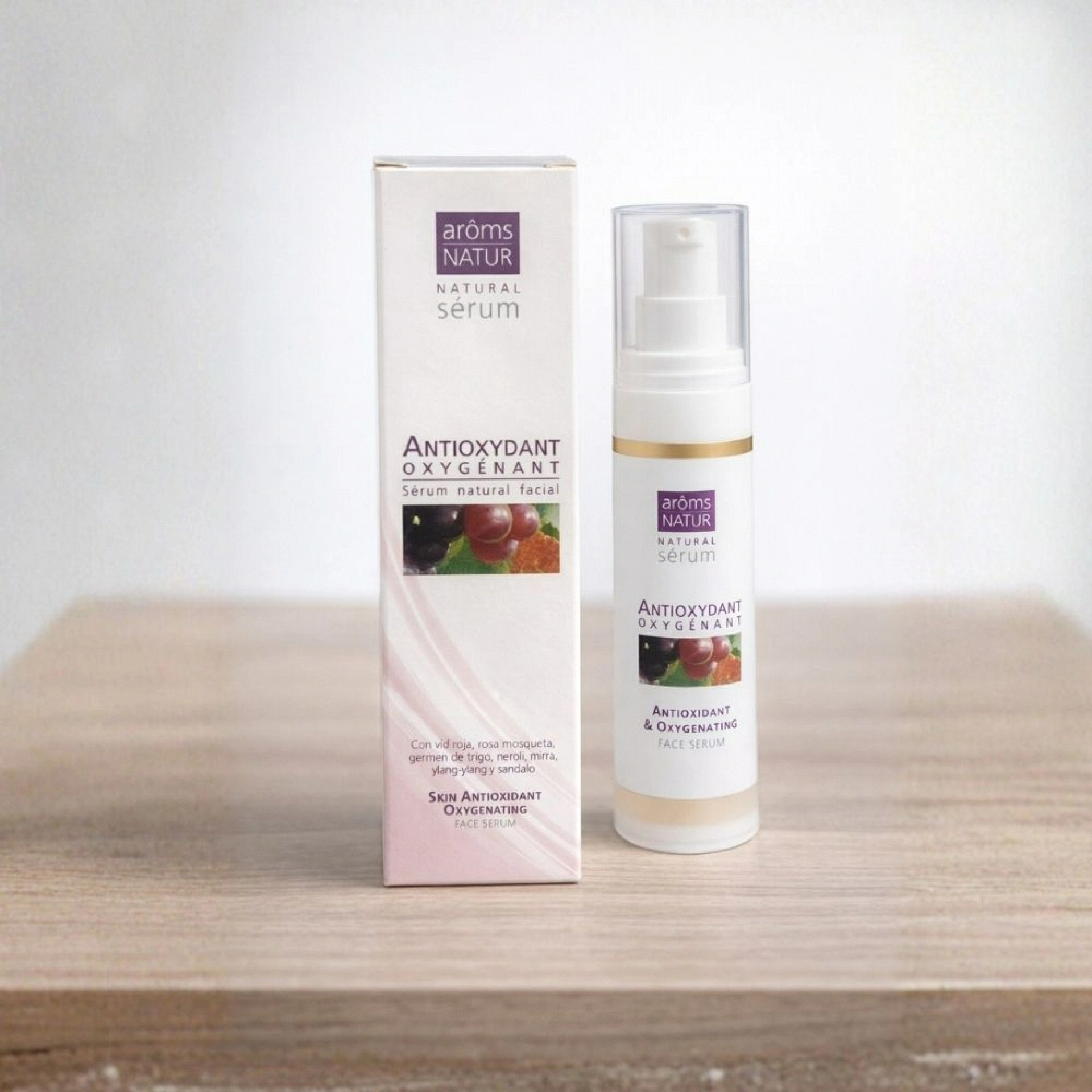 Antioxydant - Oxygénant | Sérum natural rejuvenecedor 30ml - Arôms Natur ®