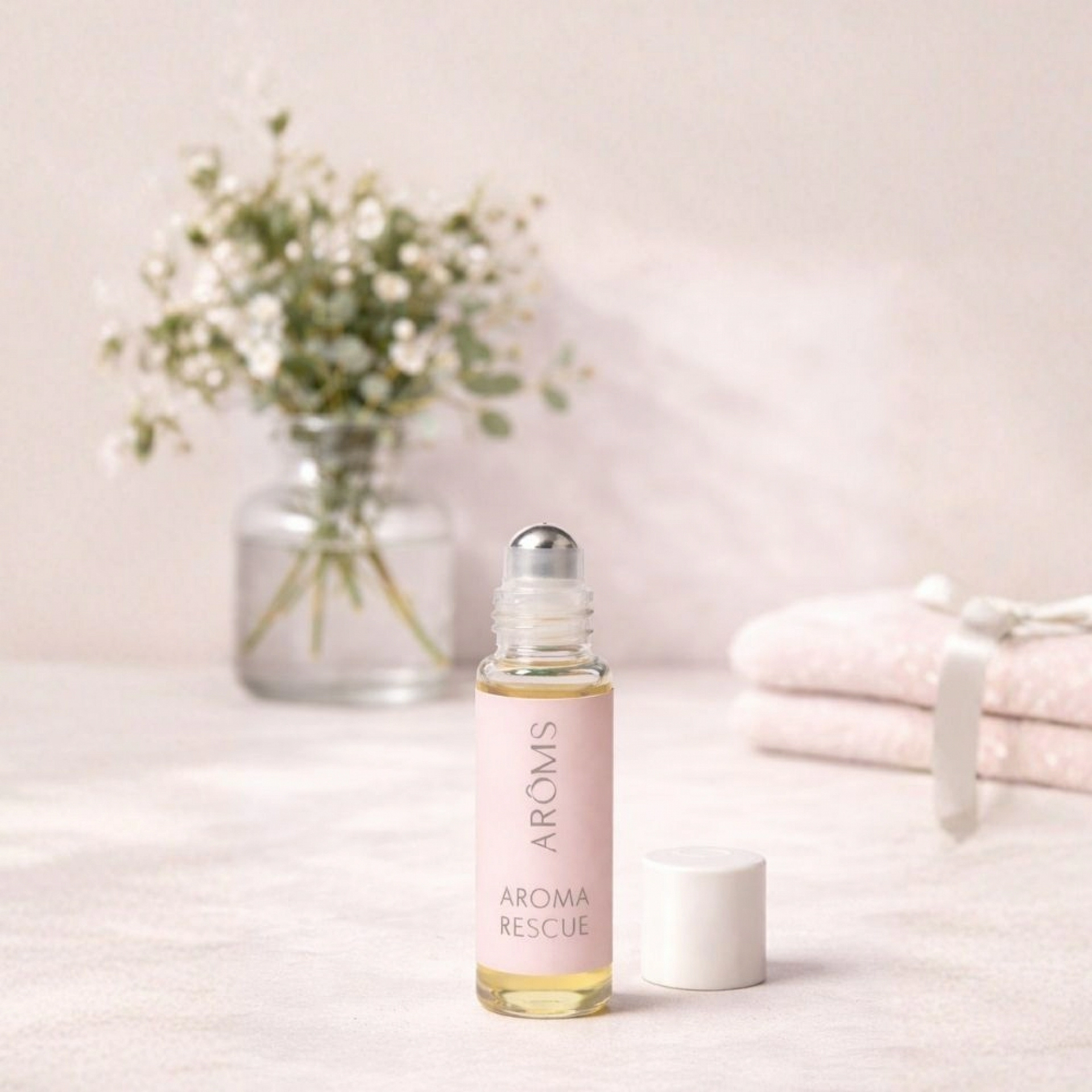 Aroma Rescate | Aromaterapia en roll-on 5ml - Happiness Cosmetics - Arôms Natur ®