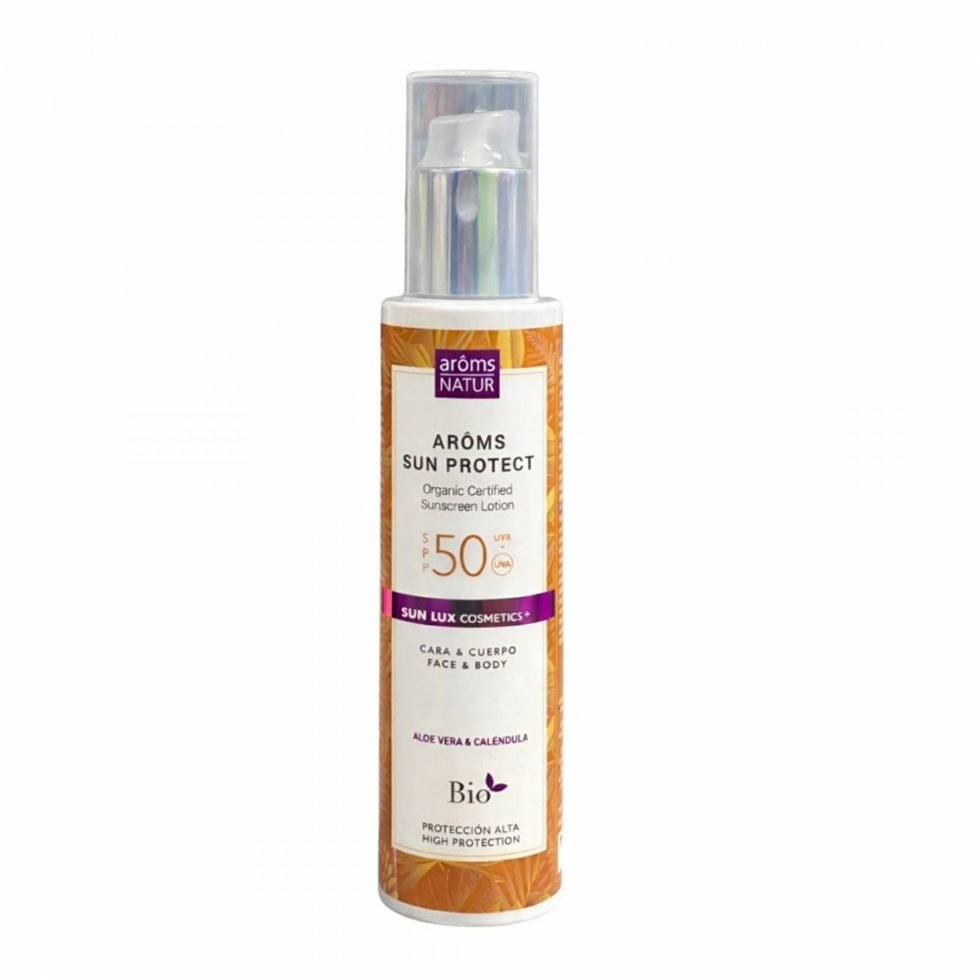 Arôms Sun Protect SPF50 | Protector solar 100ml - Solar Cosmetics - Arôms Natur ®
