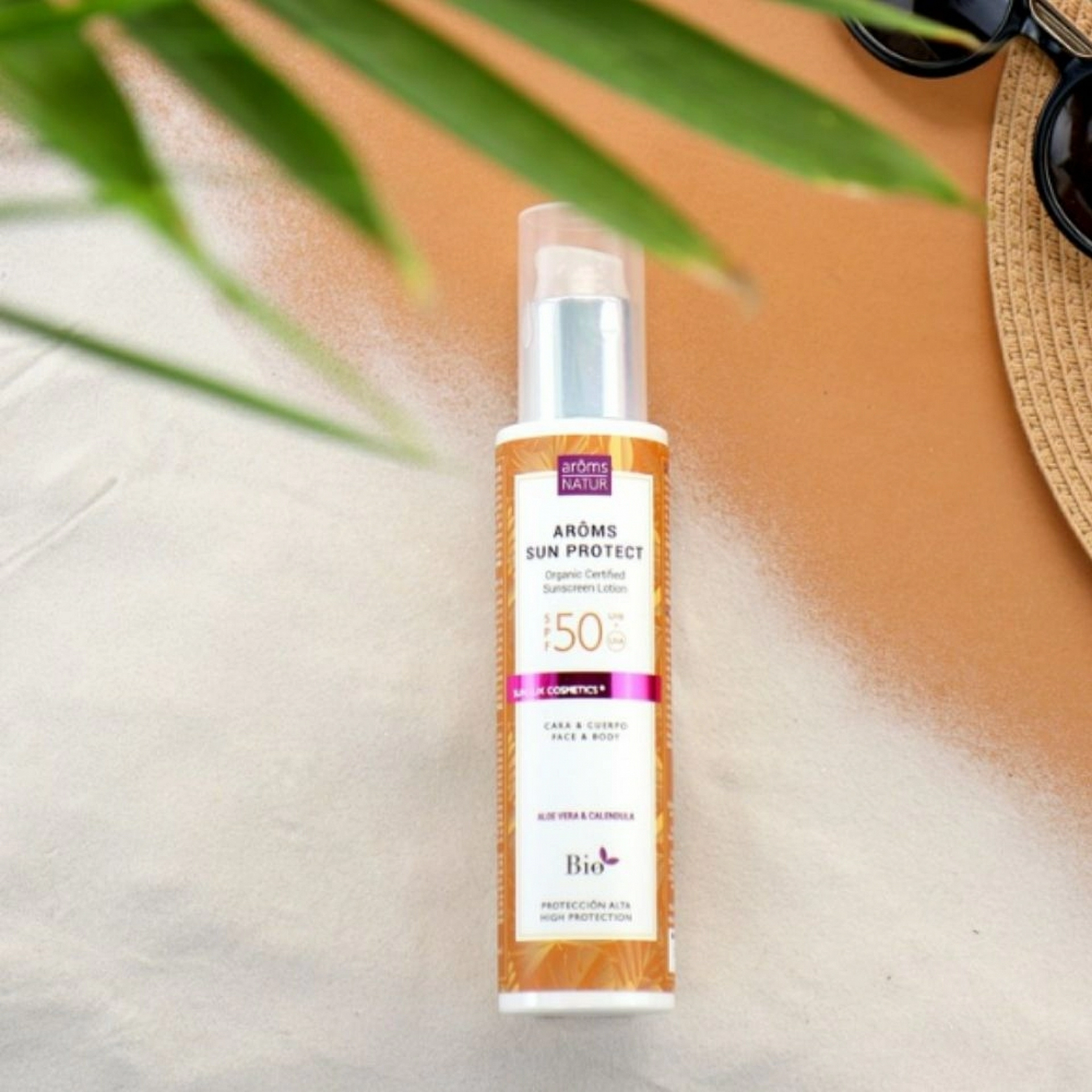 Arôms Sun Protect SPF50 | Protector solar 100ml - Solar Cosmetics - Arôms Natur ®