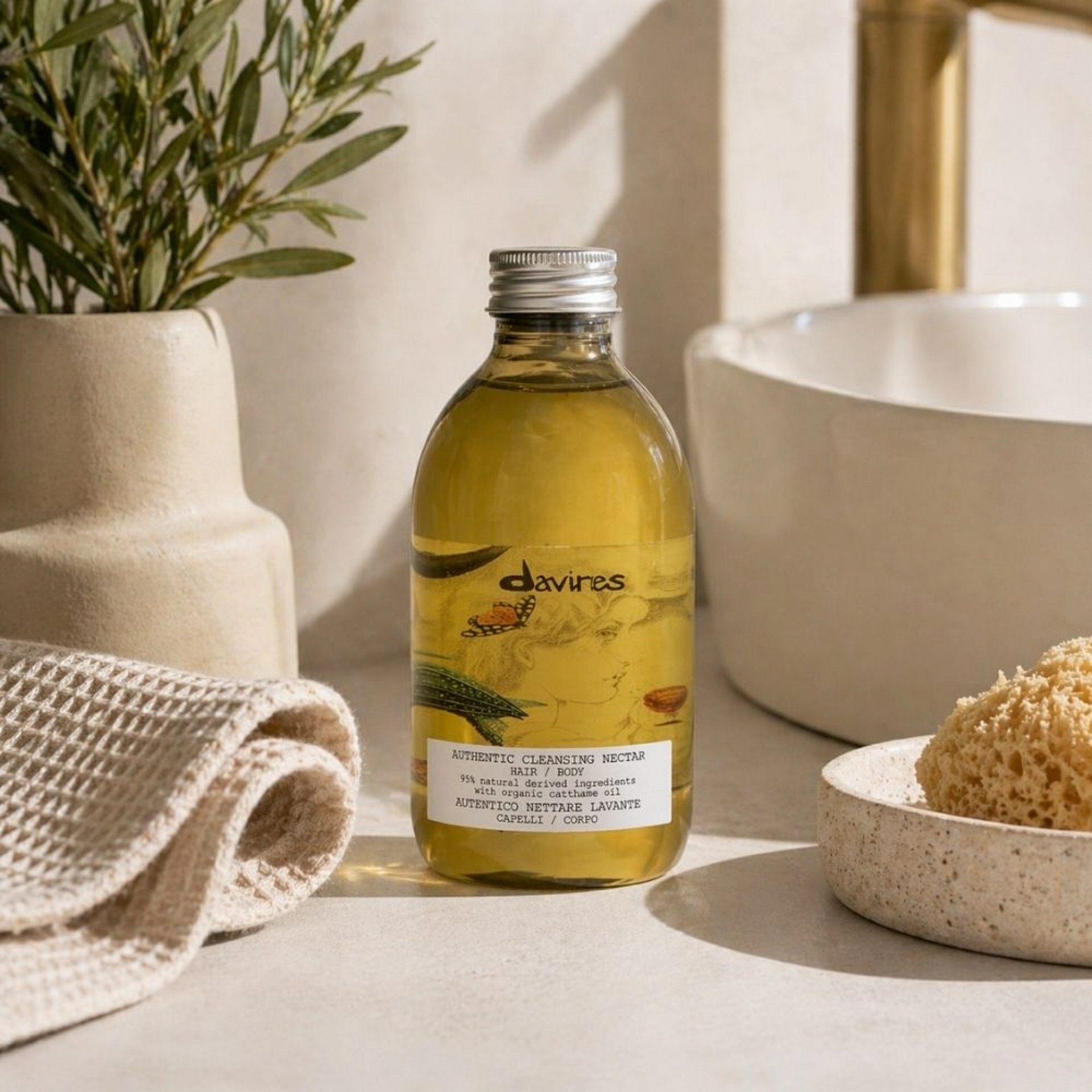 Authentic Cleansing Nectar | Limpiador en aceite 280ml - Authentic Formulas - Davines ®