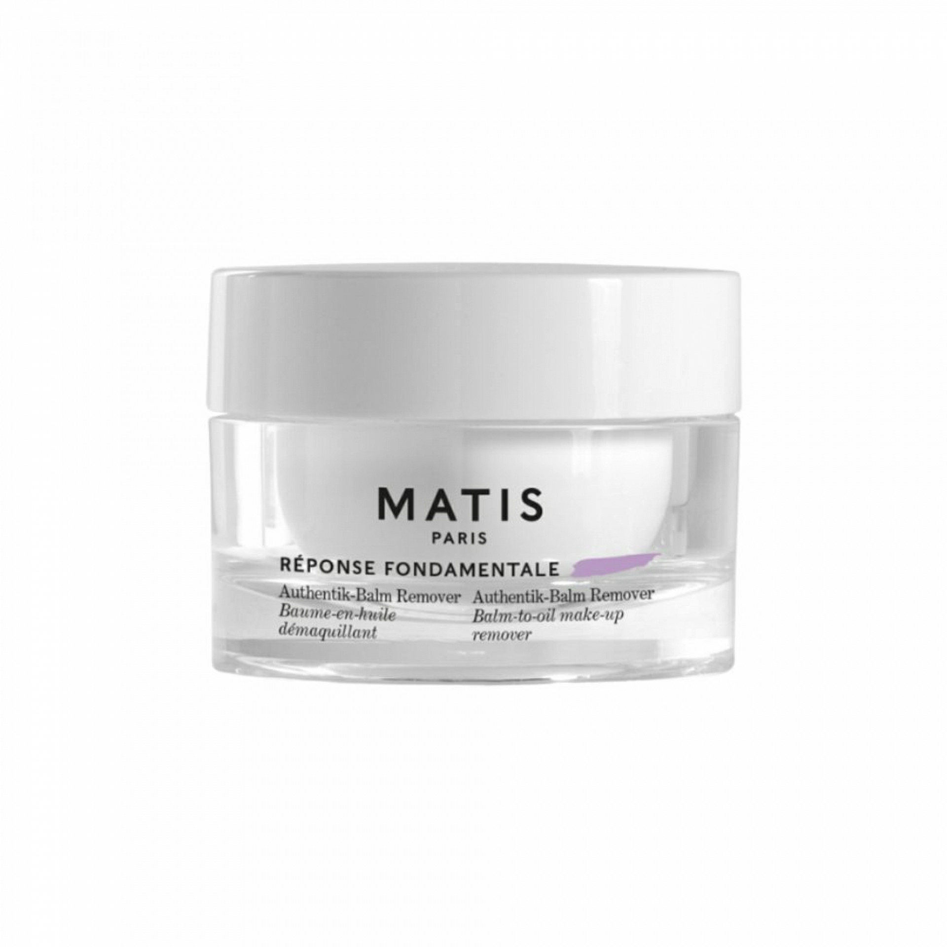Authentik-Balm Remover | Bálsamo Desmaquillante 50 ml – Réponse Fondamentale – Matis Paris ®
