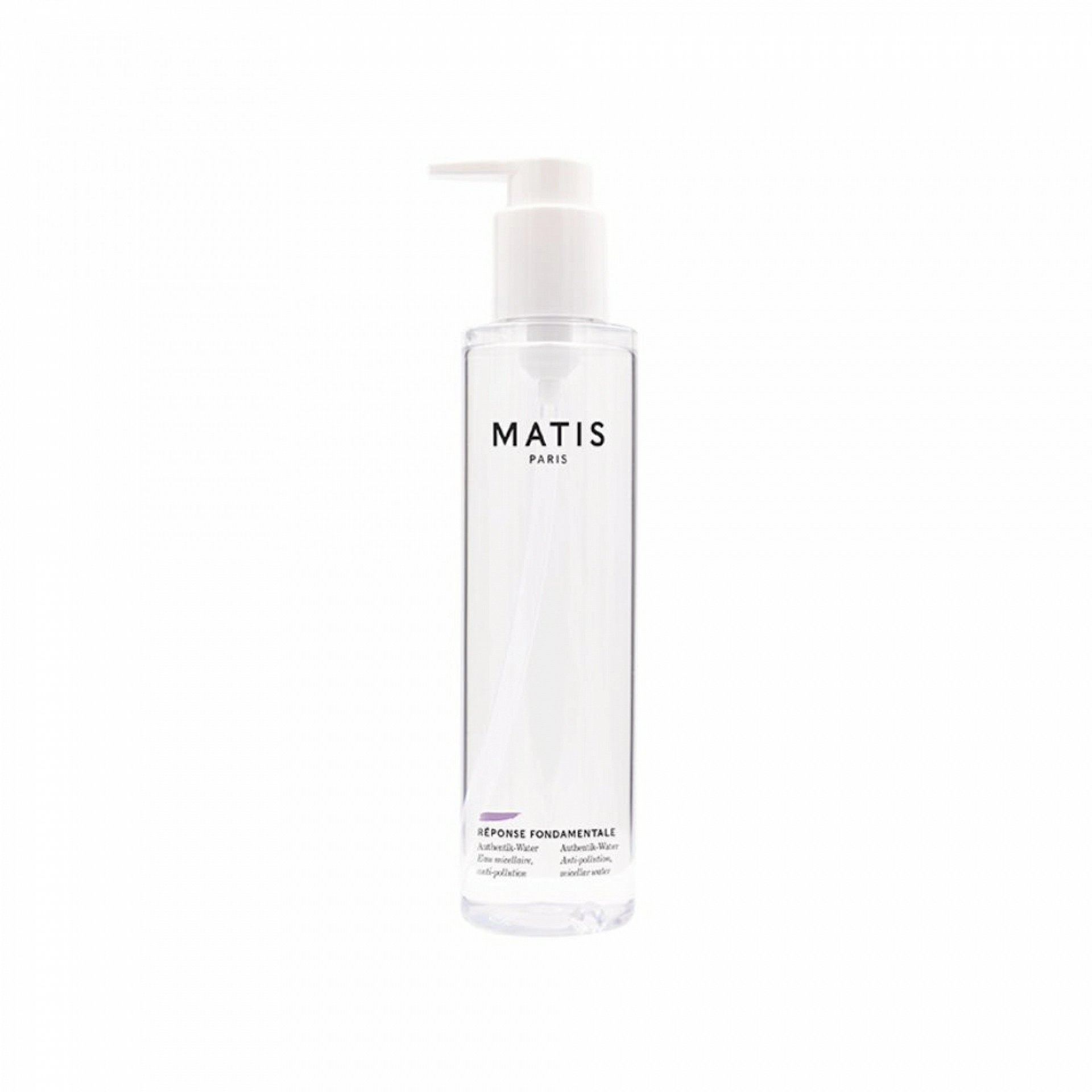 Authentik-Water | Agua Micelar Antipolución 200 ml – Réponse Fondamentale – Matis Paris ®