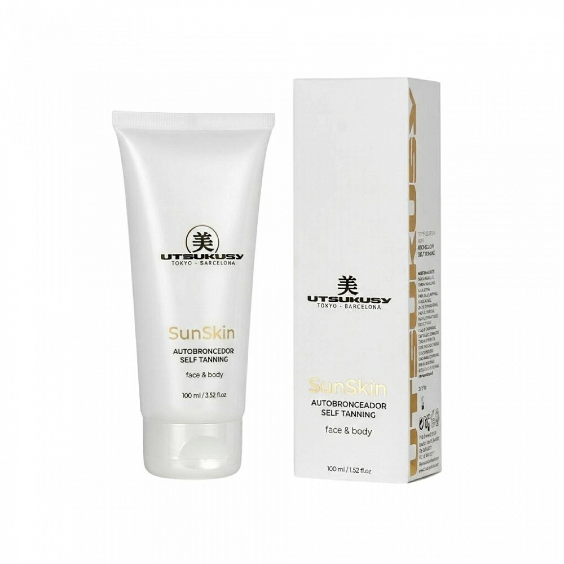 Autobronceador Sun Skin | Crema autobronceadora 100 ml - SUNSKIN - Utsukusy ®