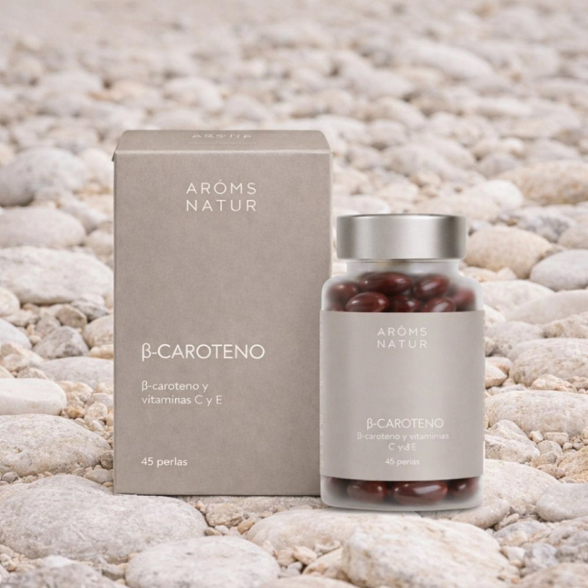 B - Caroteno 45 Perlas |  Activador del Bronceado - Nutricosméticos - Arôms Natur ®