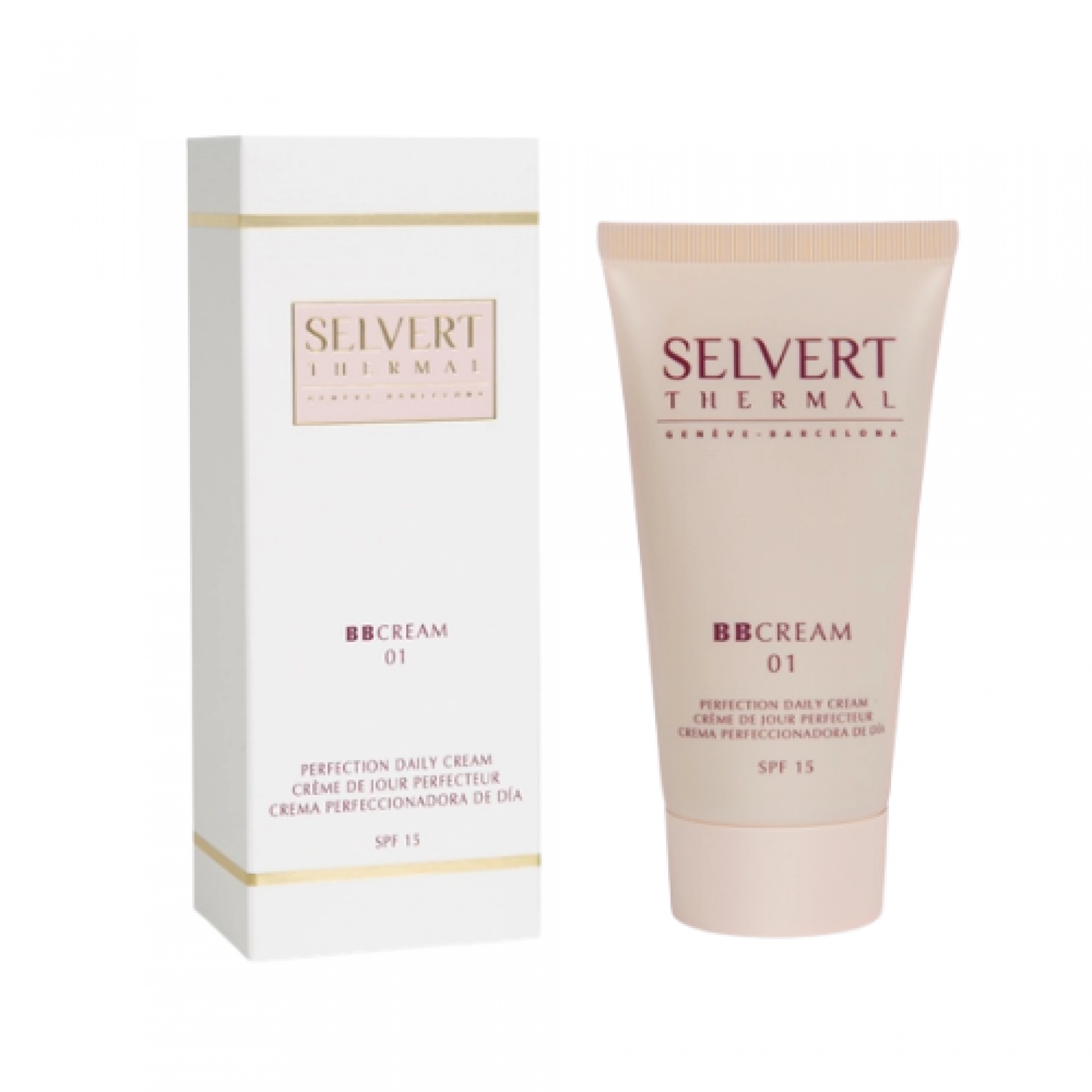 BB Cream | Crema hidratante con color 50ml - Selvert Thermal ®