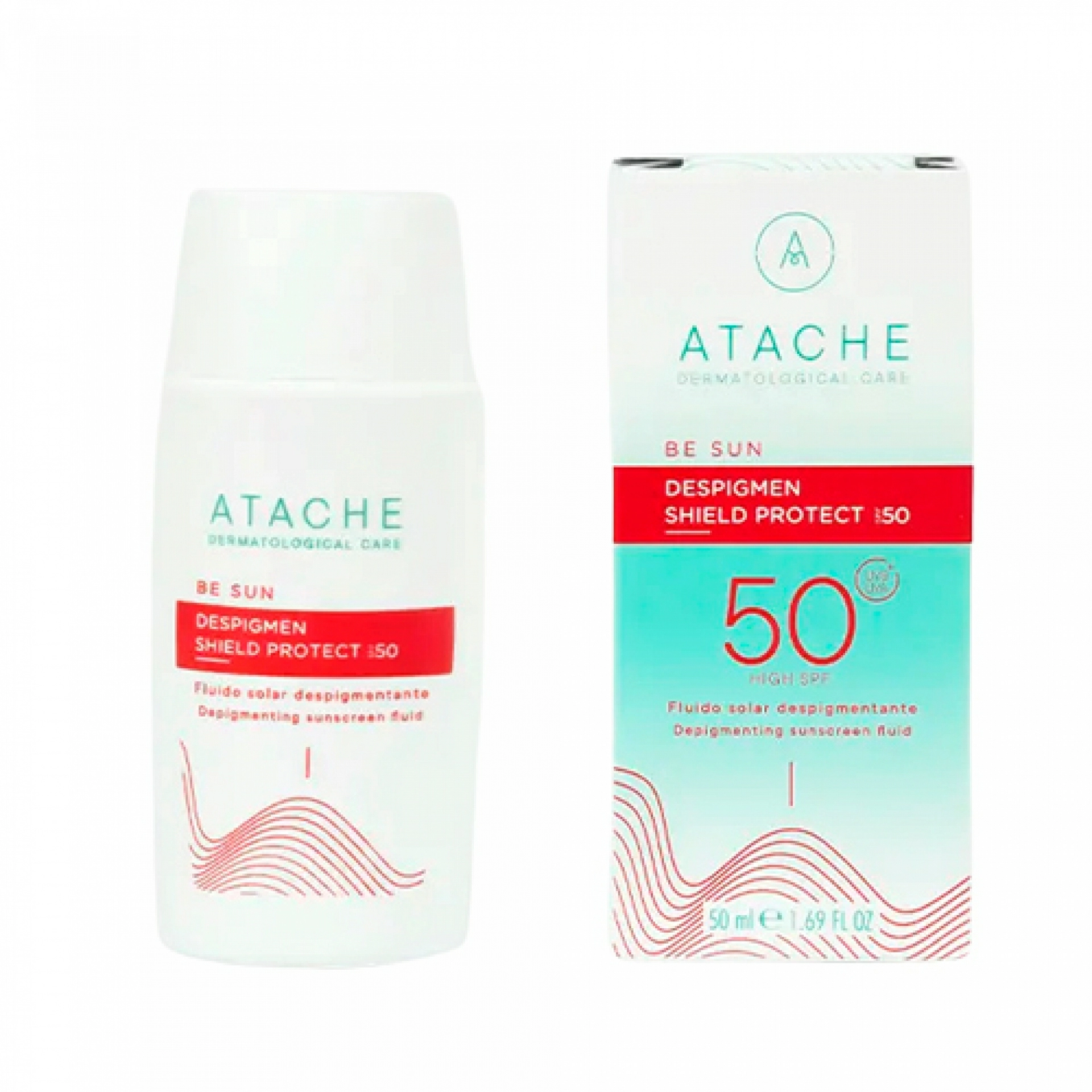 Be Sun Despigmen Shield Protect SPF 50 | Protector solar despigmentante 50ml - Be Sun - Atache ®