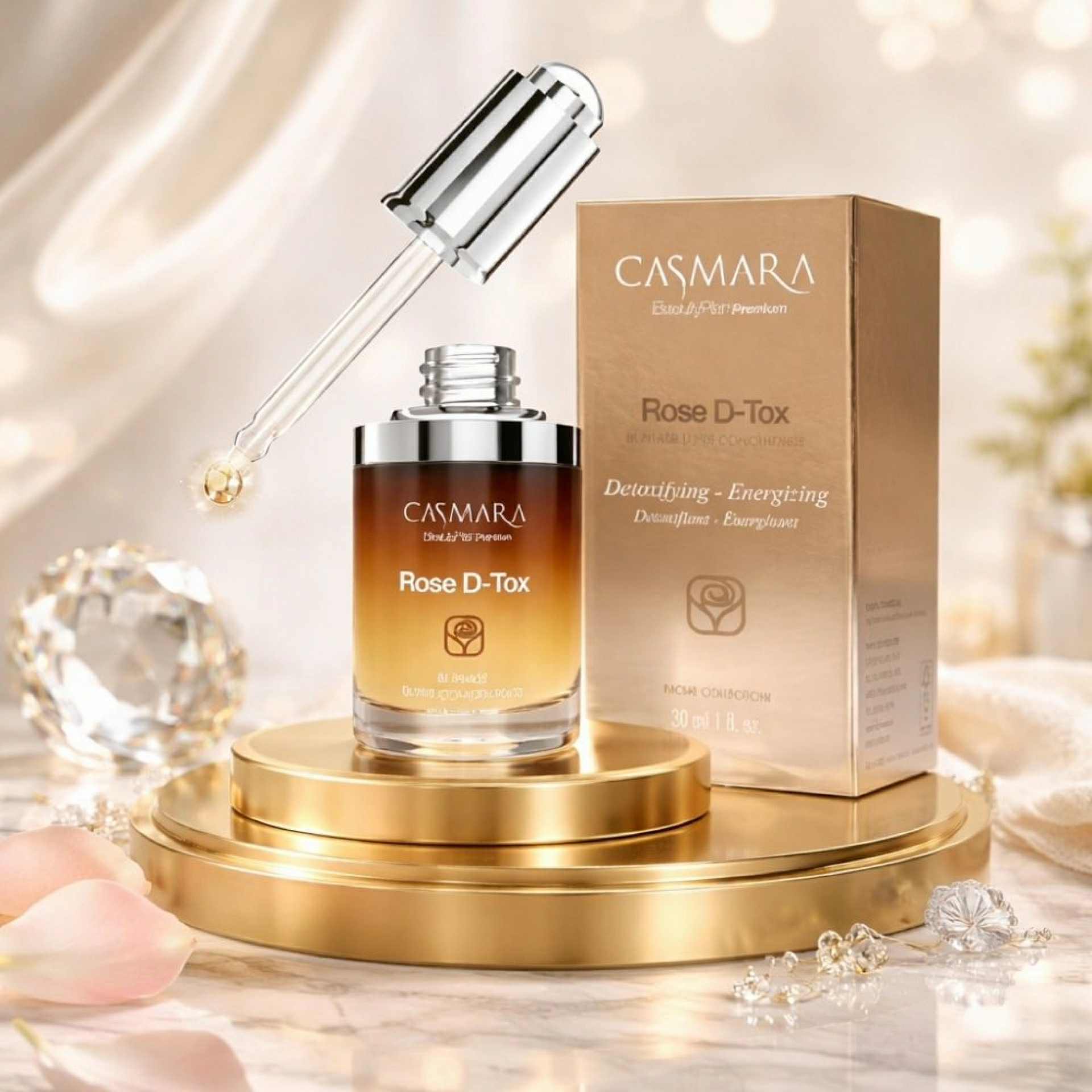Beauty Plan Premium Rose D-Tox Superconcentrado 30ml | Serum Détox - Casmara ®