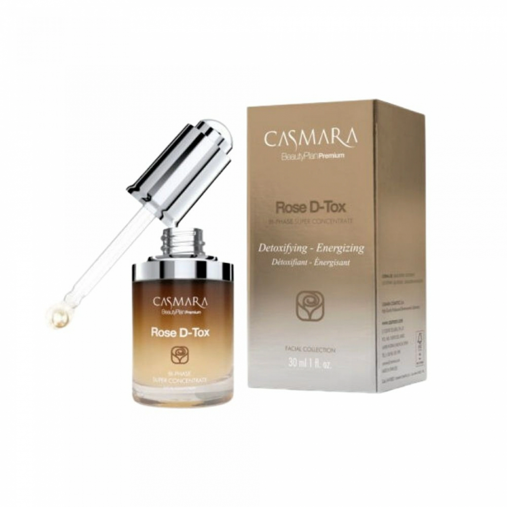 Beauty Plan Premium Rose D-Tox Superconcentrado 30ml | Serum Détox - Casmara ®