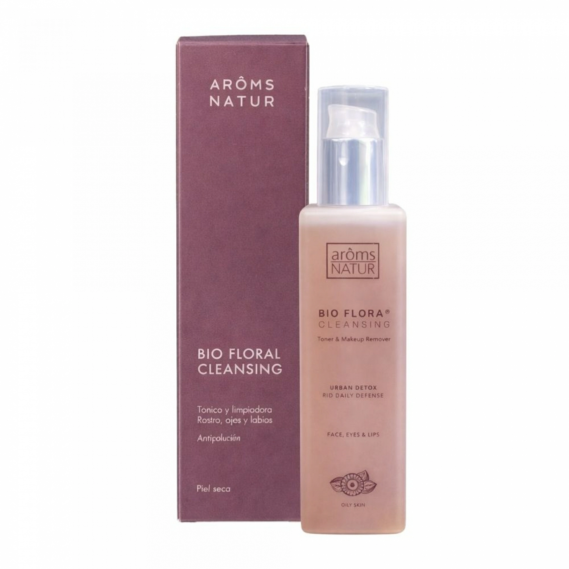 Bio Floral Cleansing | Tónico desmaquillante 200ml - Happiness Cosmetics - Arôms Natur ®