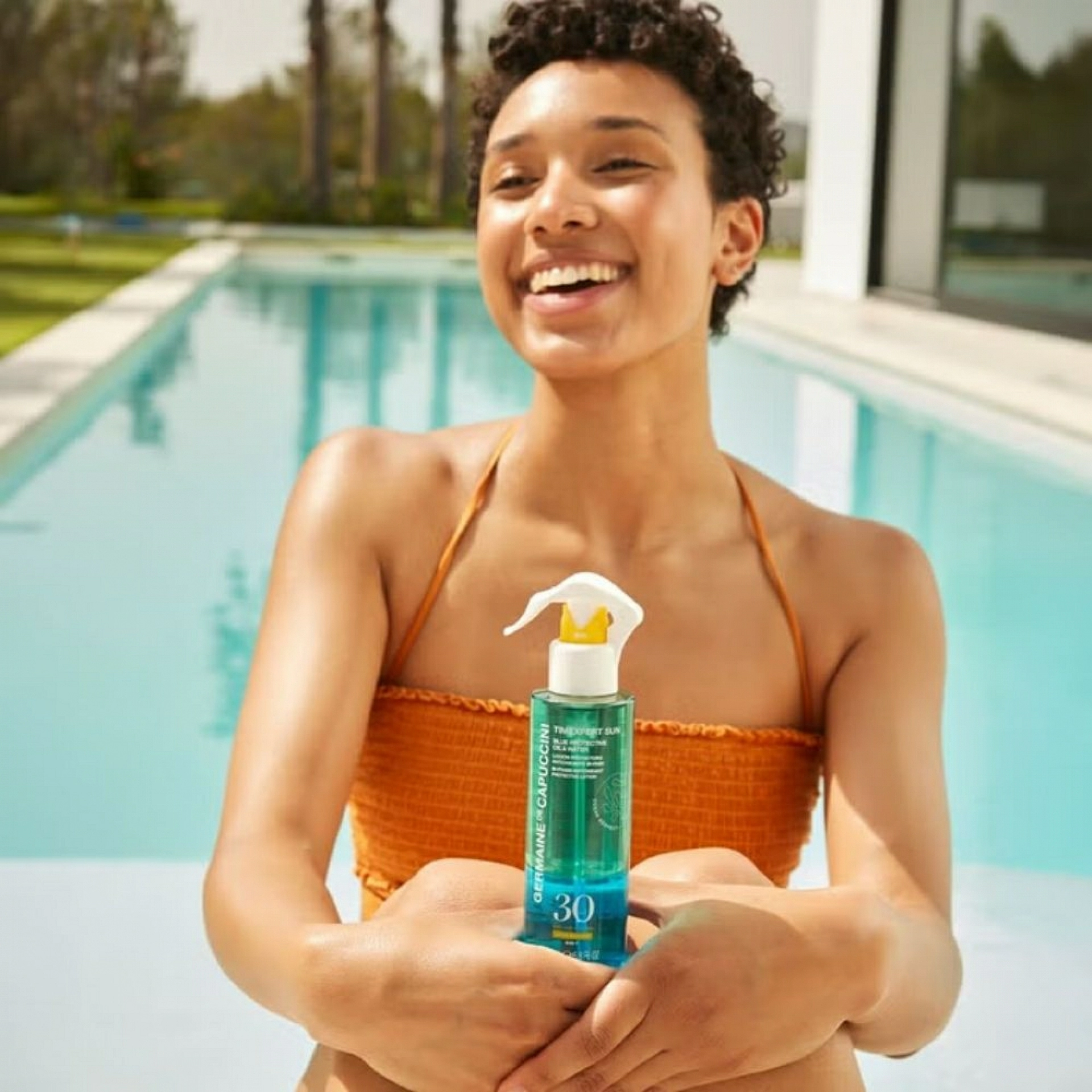 Blue Protective Oil & Water SPF30 | Loción protectora 200 ml - Timexpert Sun - Germaine de Capuccini ®