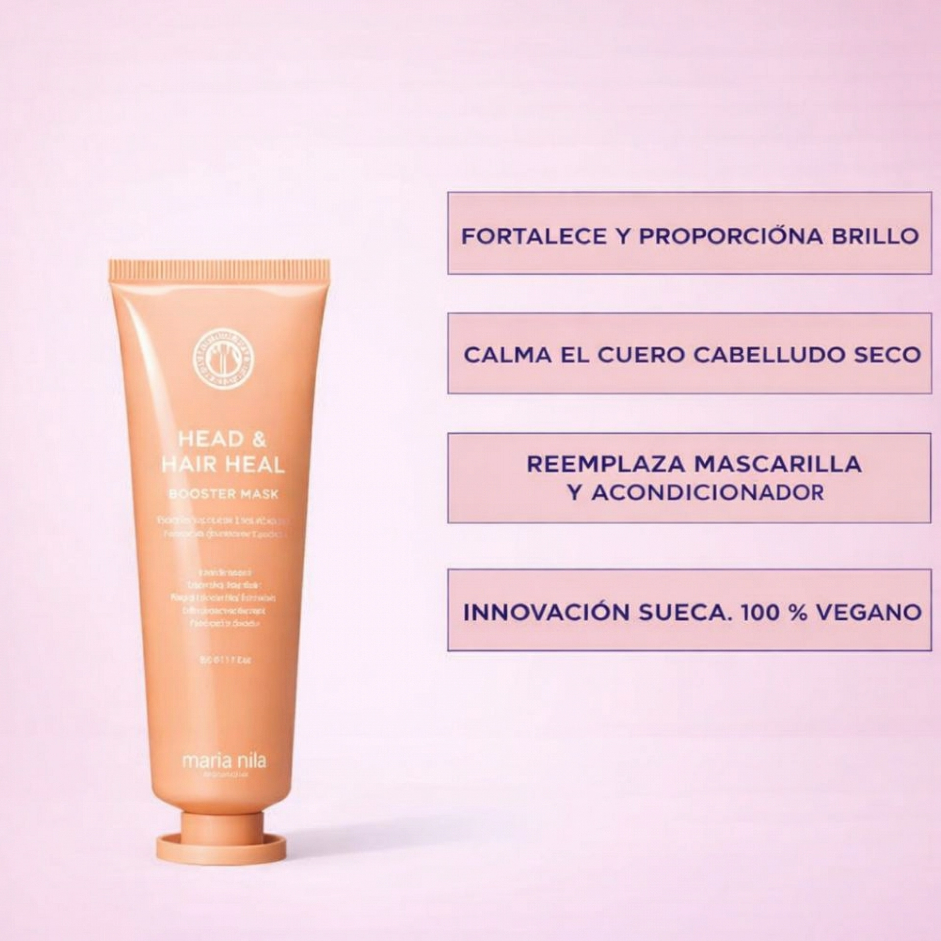 Booster Masque | Tratamiento Exprés Calmante 50 ml - Head & Hair Heal- Maria Nila ®