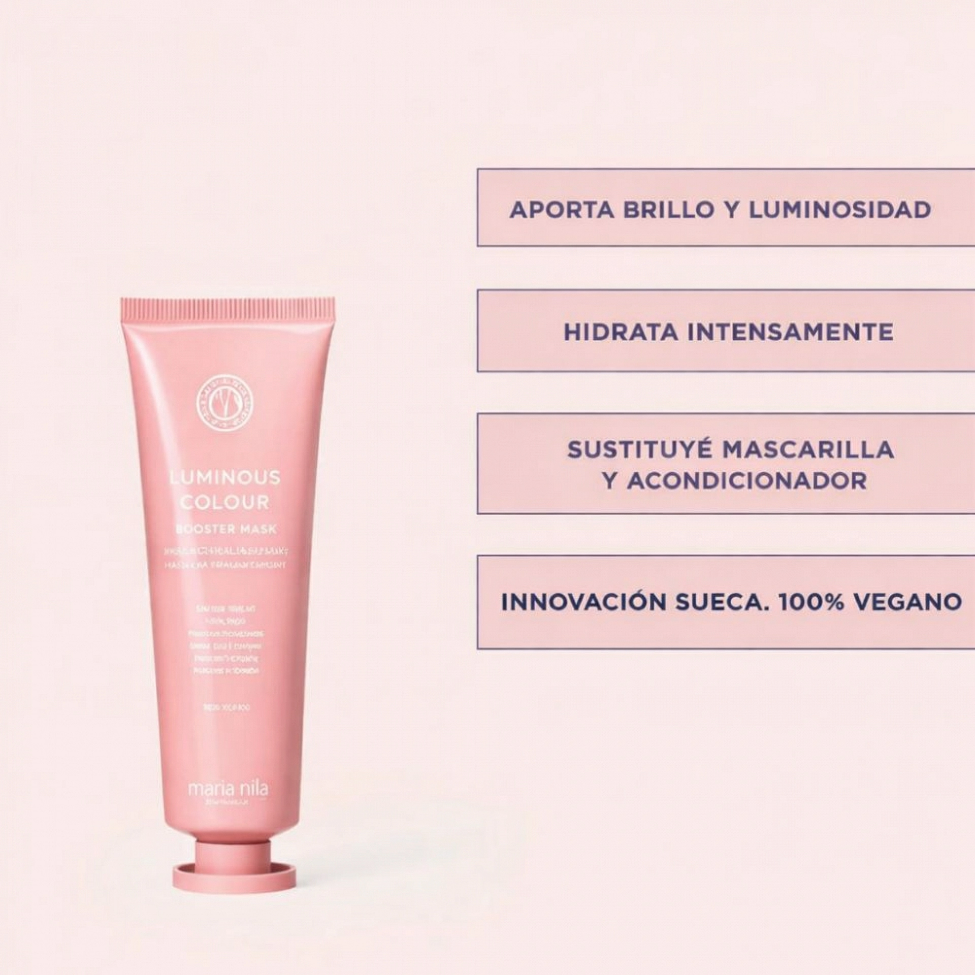 Booster Masque | Tratamiento Exprés Protector del Color 50 ml - Luminous Colour - Maria Nila ®