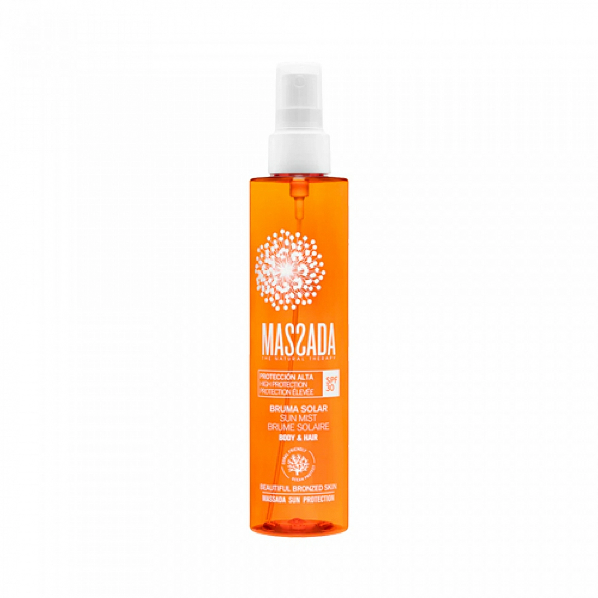 Bruma Solar Body & Hair SPF30 Protección Alta 200ml - Massada Sun Protection - Massada ®