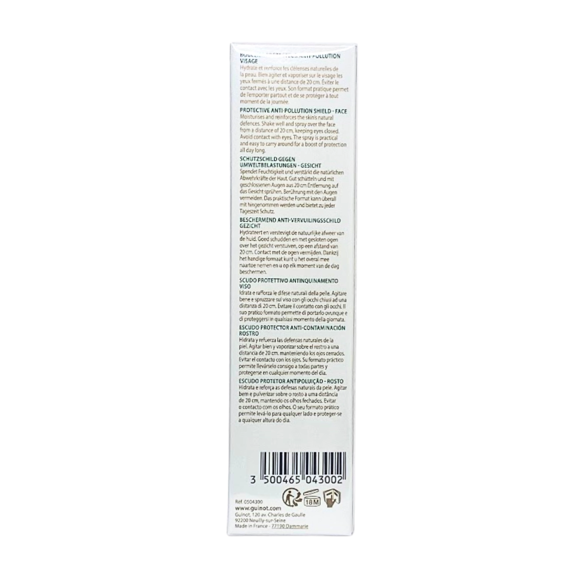 Brume Bioxygène | Escudo Protector Facial 100ml - Luminosidad - Guinot ®