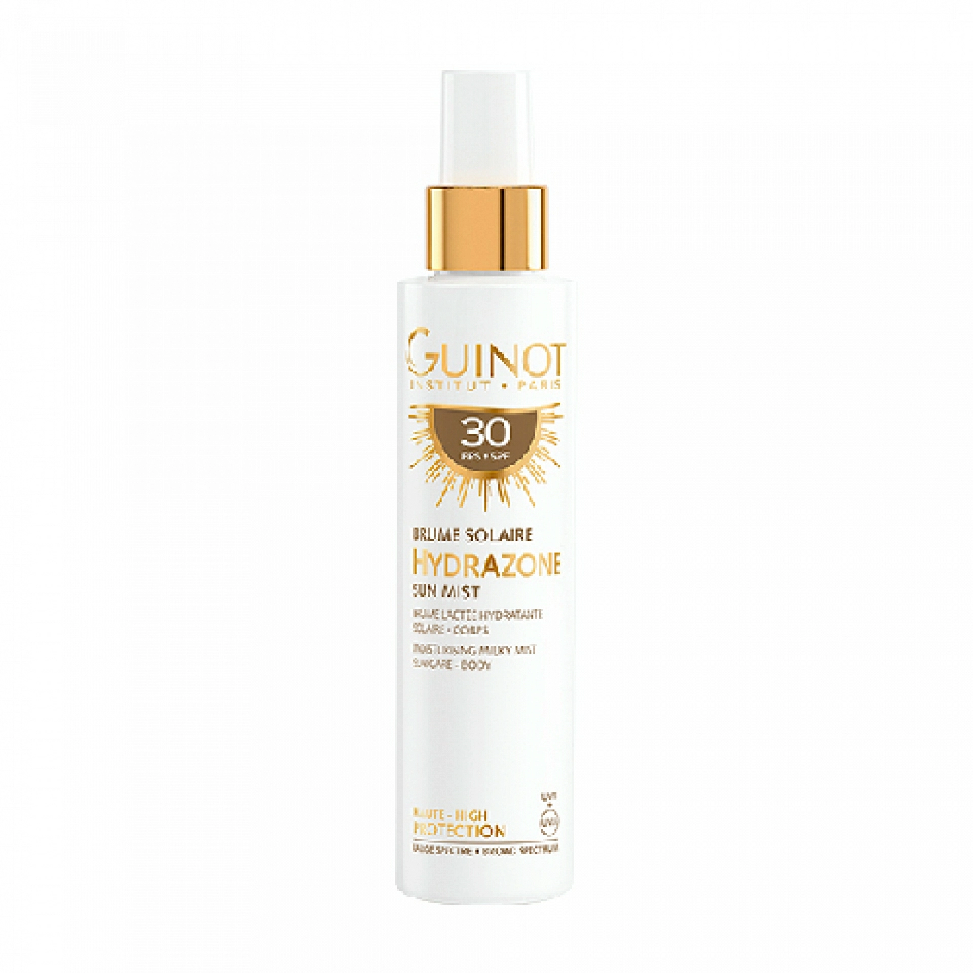 Brume Solaire Hydrazone SPF30 | Bruma Solar Corporal 150ml - Sun Logic - Guinot ®