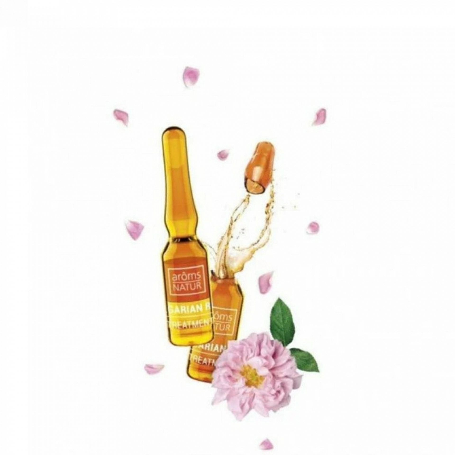 Bulgarian Rose Biphasic Treatment 12 Ampollas | Tratamiento Antiedad - Arôms Natur ®