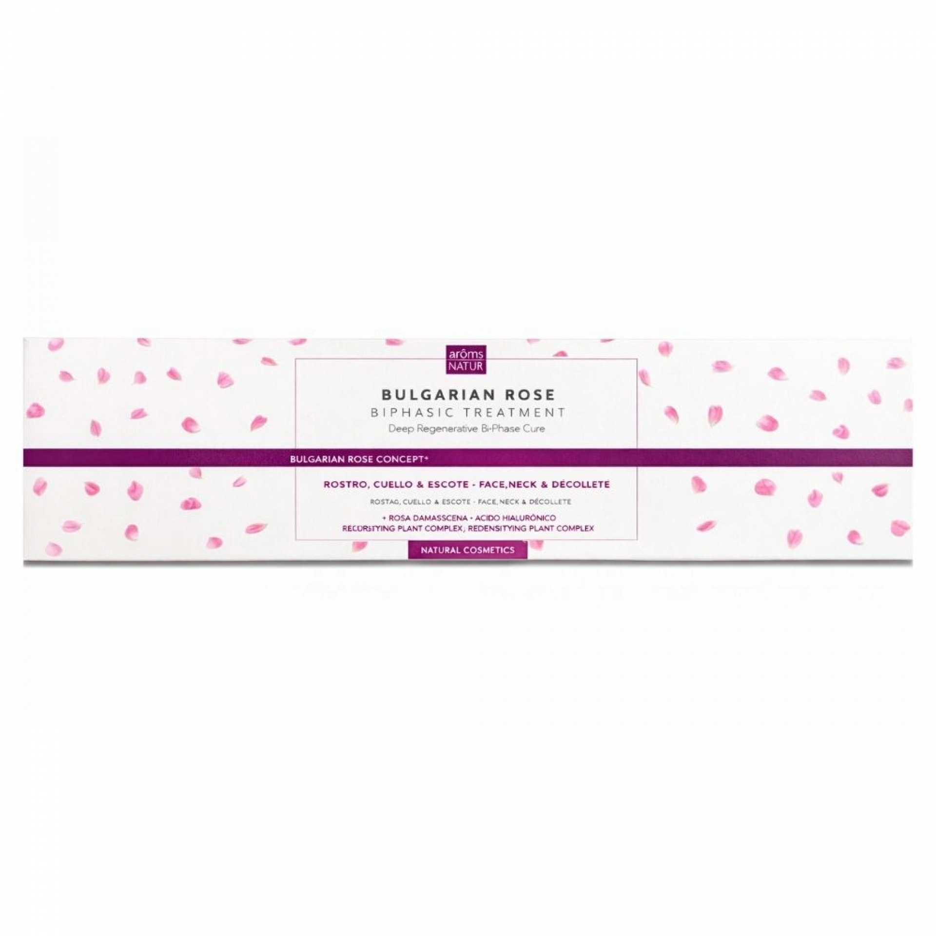 Bulgarian Rose Biphasic Treatment 12 Ampollas | Tratamiento Antiedad - Arôms Natur ®