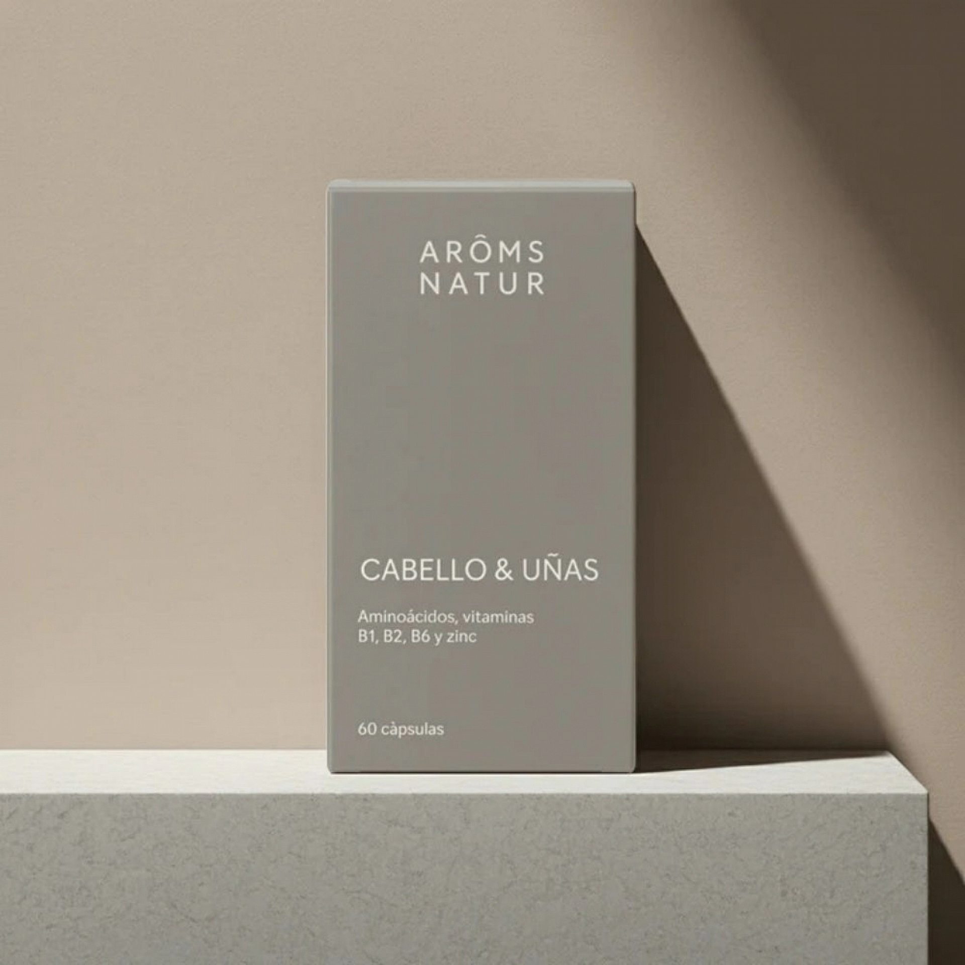 Cabello & Uñas 60 Cápsulas | Complemento Fortalecedor - Nutricosméticos - Arôms Natur ®