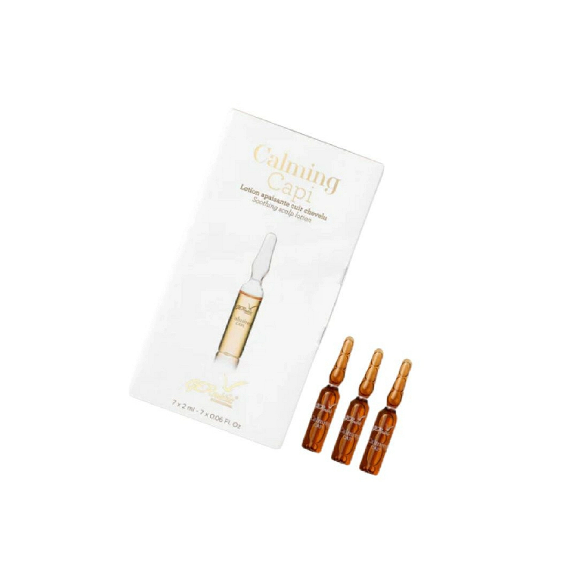 Capi Calmante | Ampollas Calmantes Cuero Cabelludo 7x2 ml – Gernétic ®
