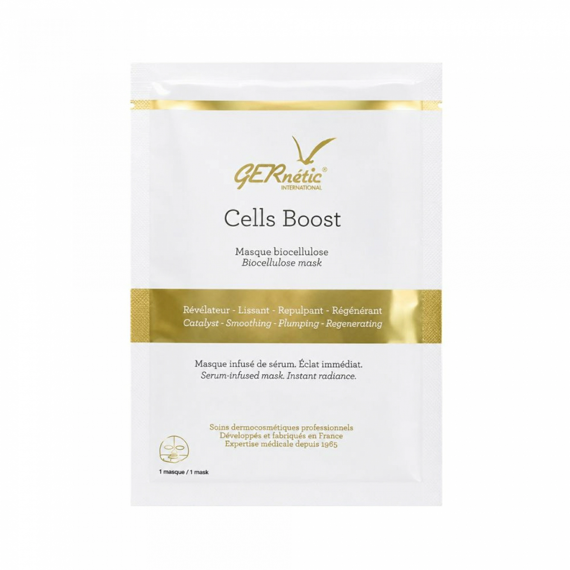 Cells Boost | Mascarilla de Biocelulosa Regeneradora | Gernétic ®