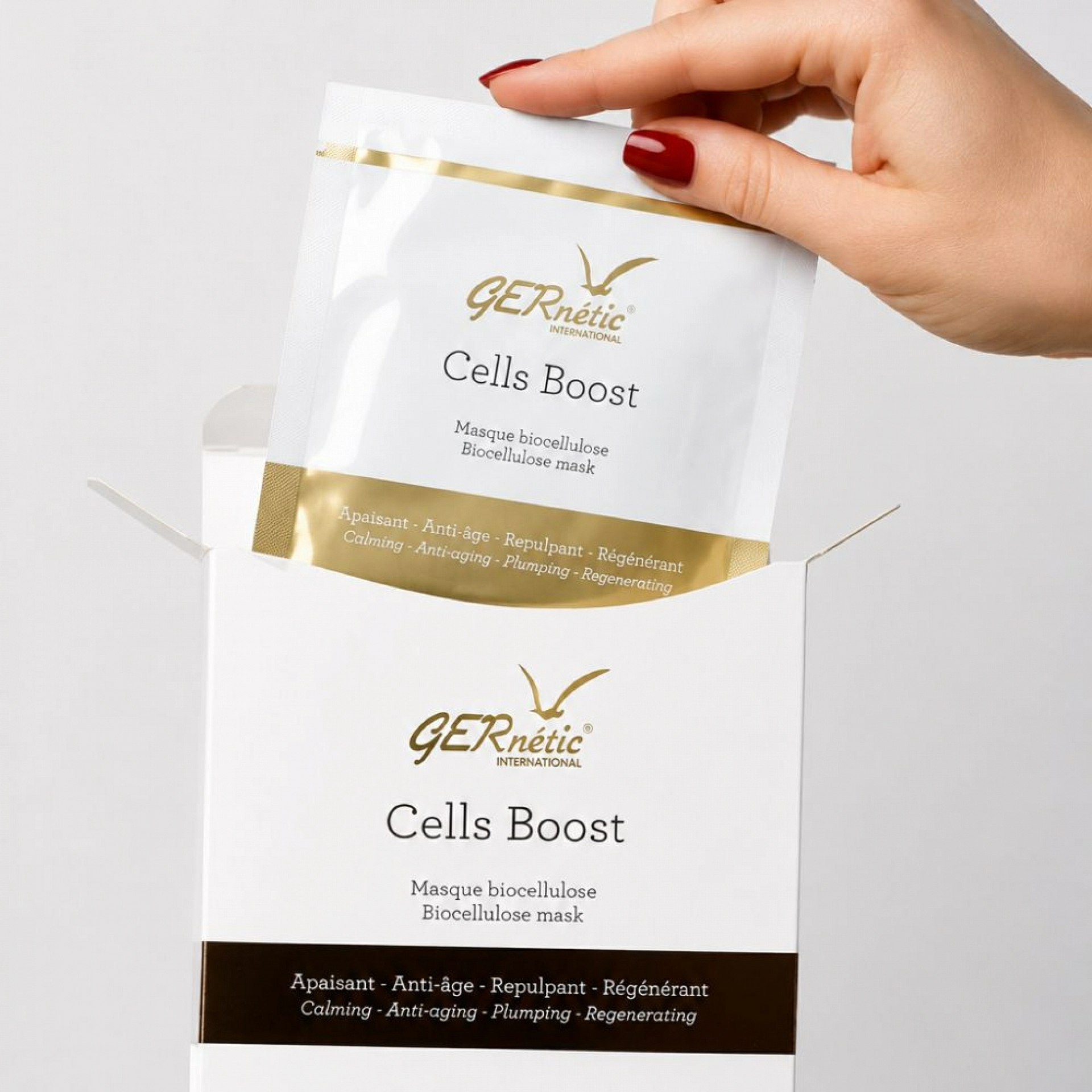 Cells Boost | Mascarilla de Biocelulosa Regeneradora | Gernétic ®