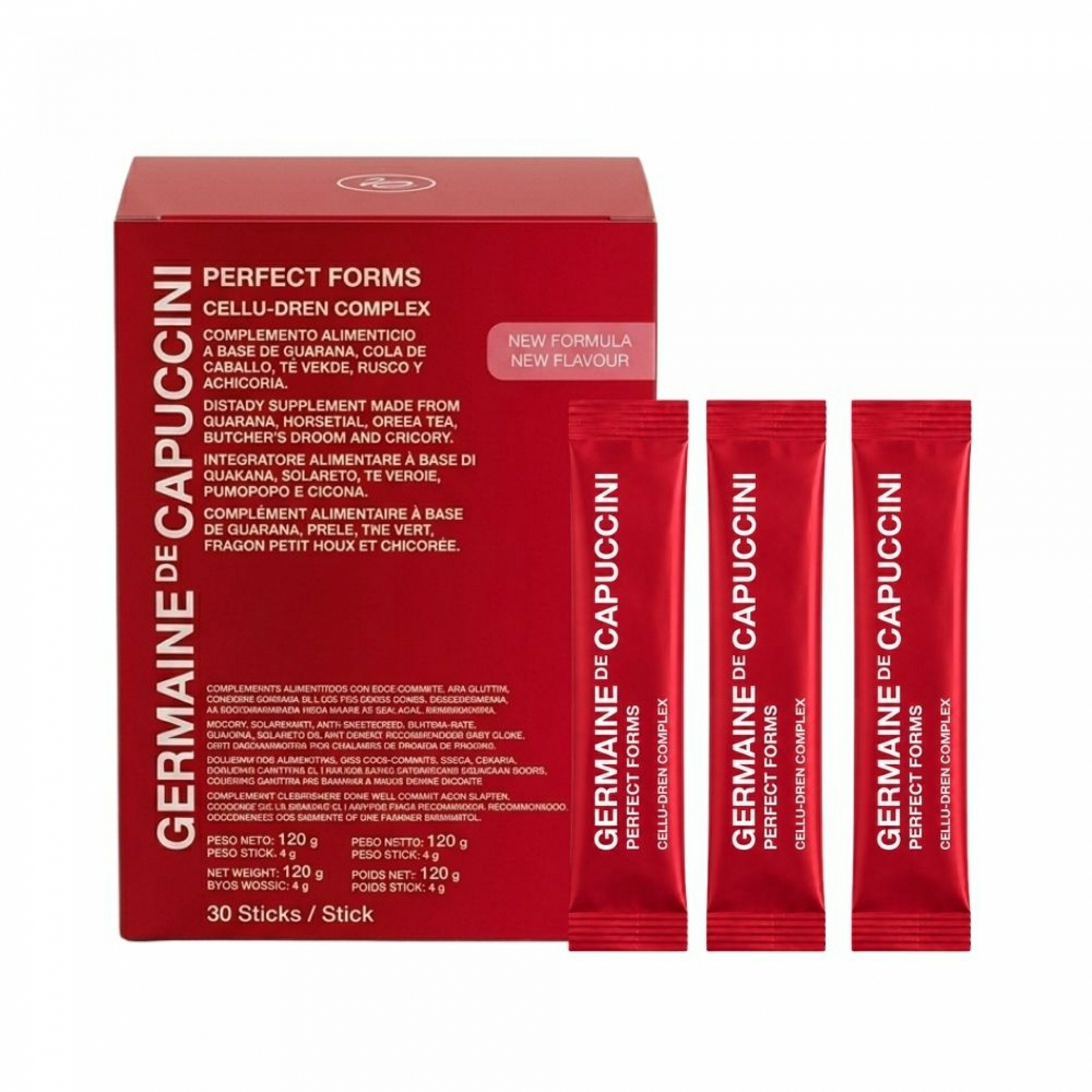 Cellu-Dren Complex | Complemento alimenticio para la celulitis 30 sobres x 4 g - Perfect Forms - Germaine de Capuccini ®